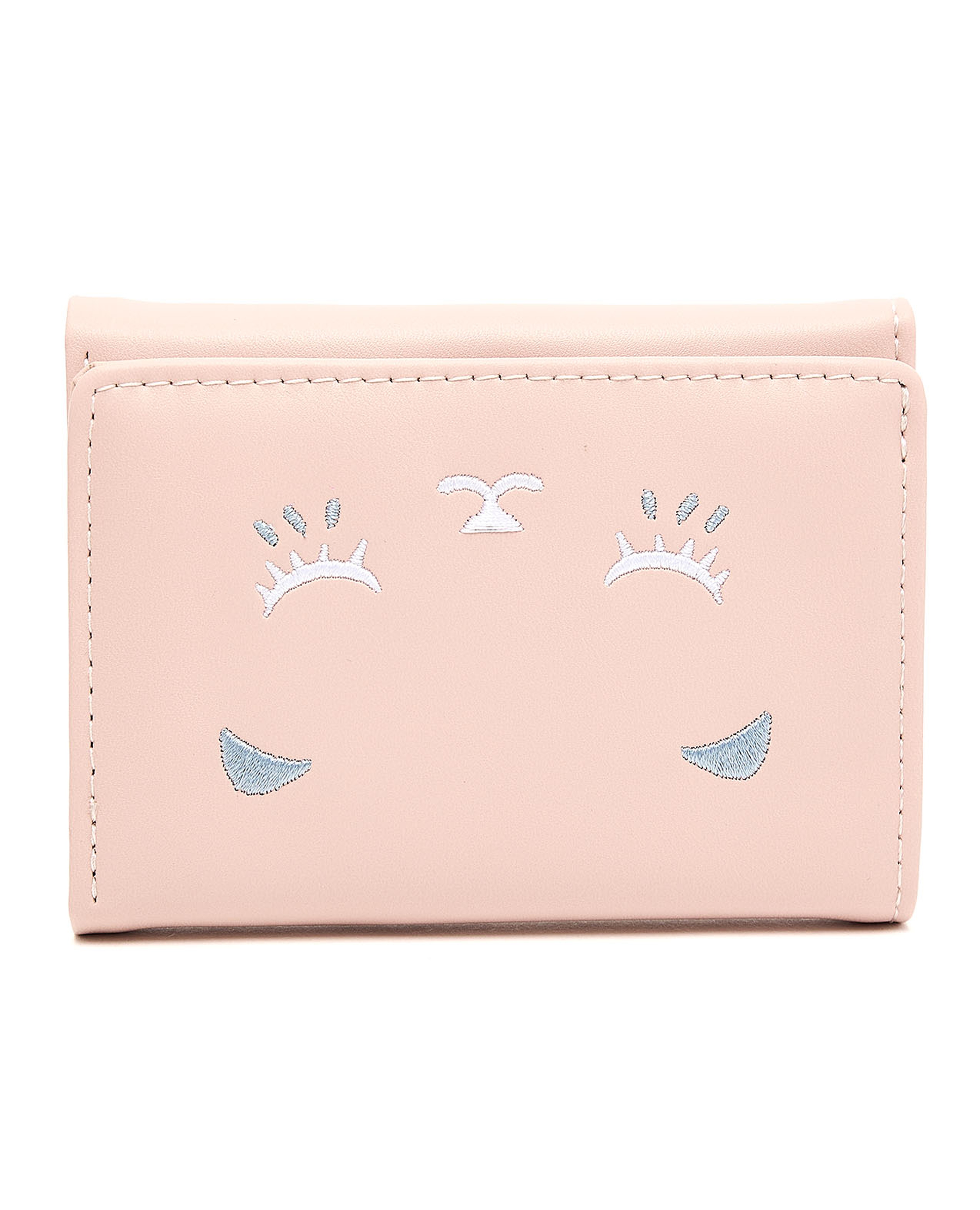 Embroidered Mini Wallet
