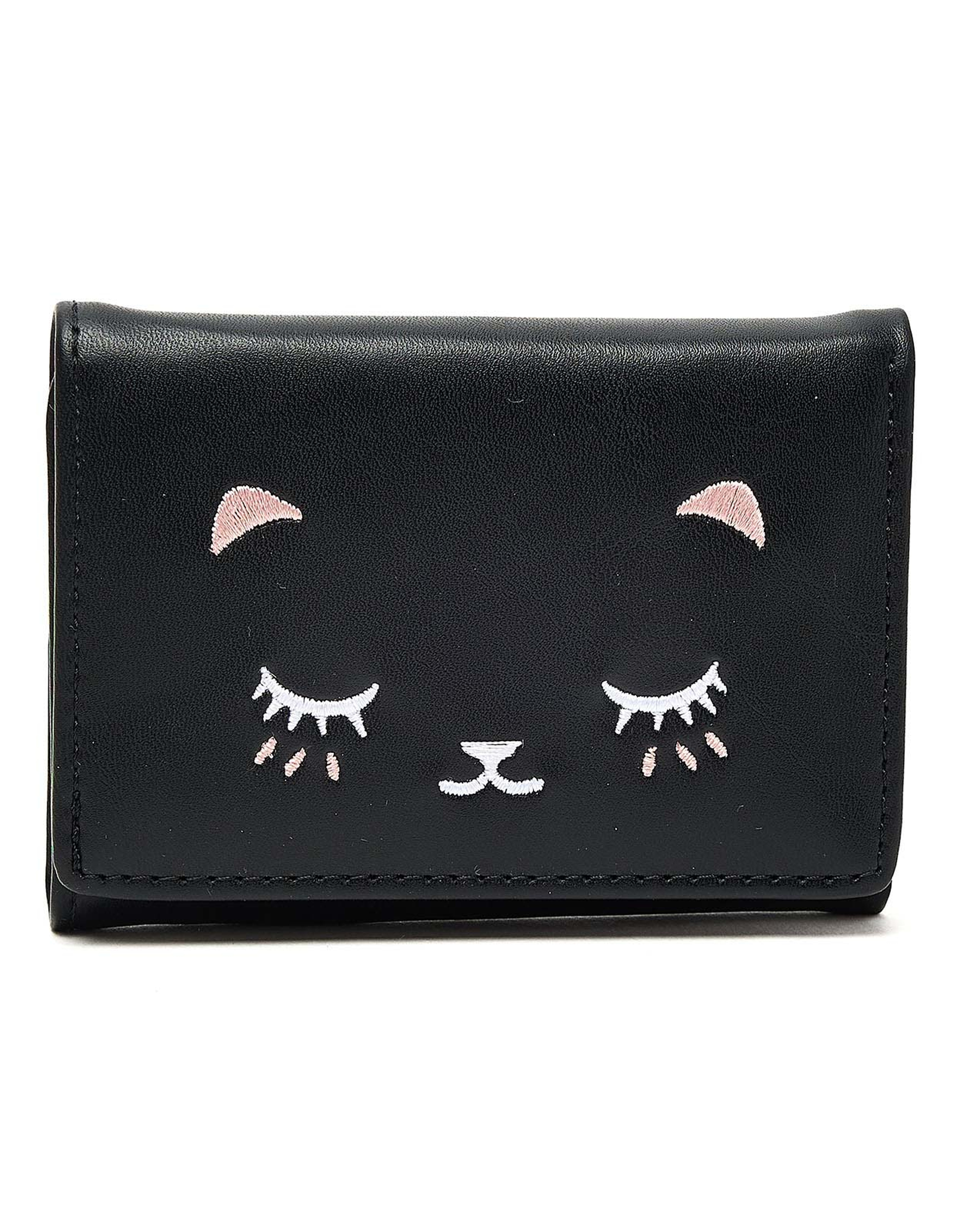 Embroidered Mini Wallet