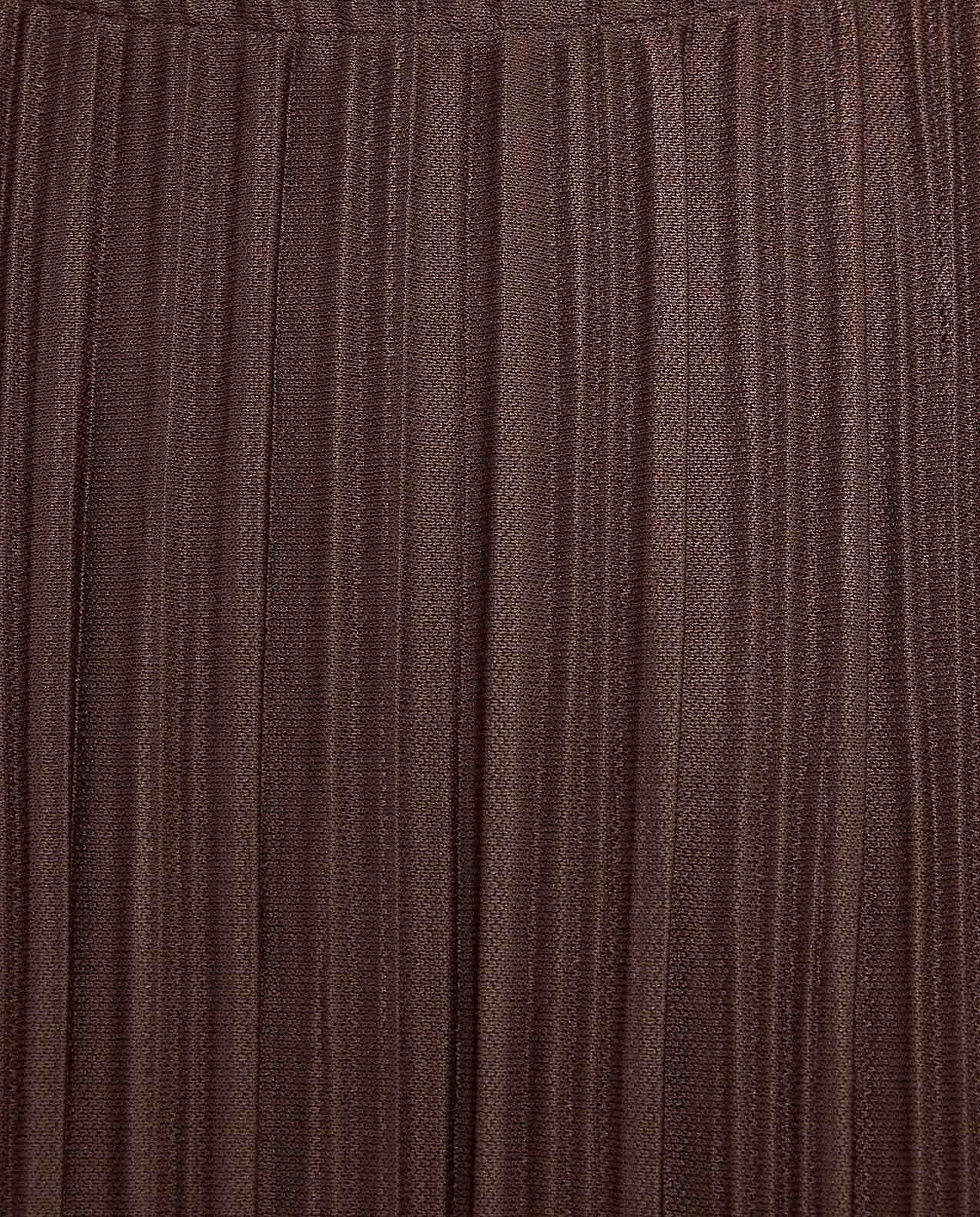 Pleated Top with Round Neck and Short Sleeves