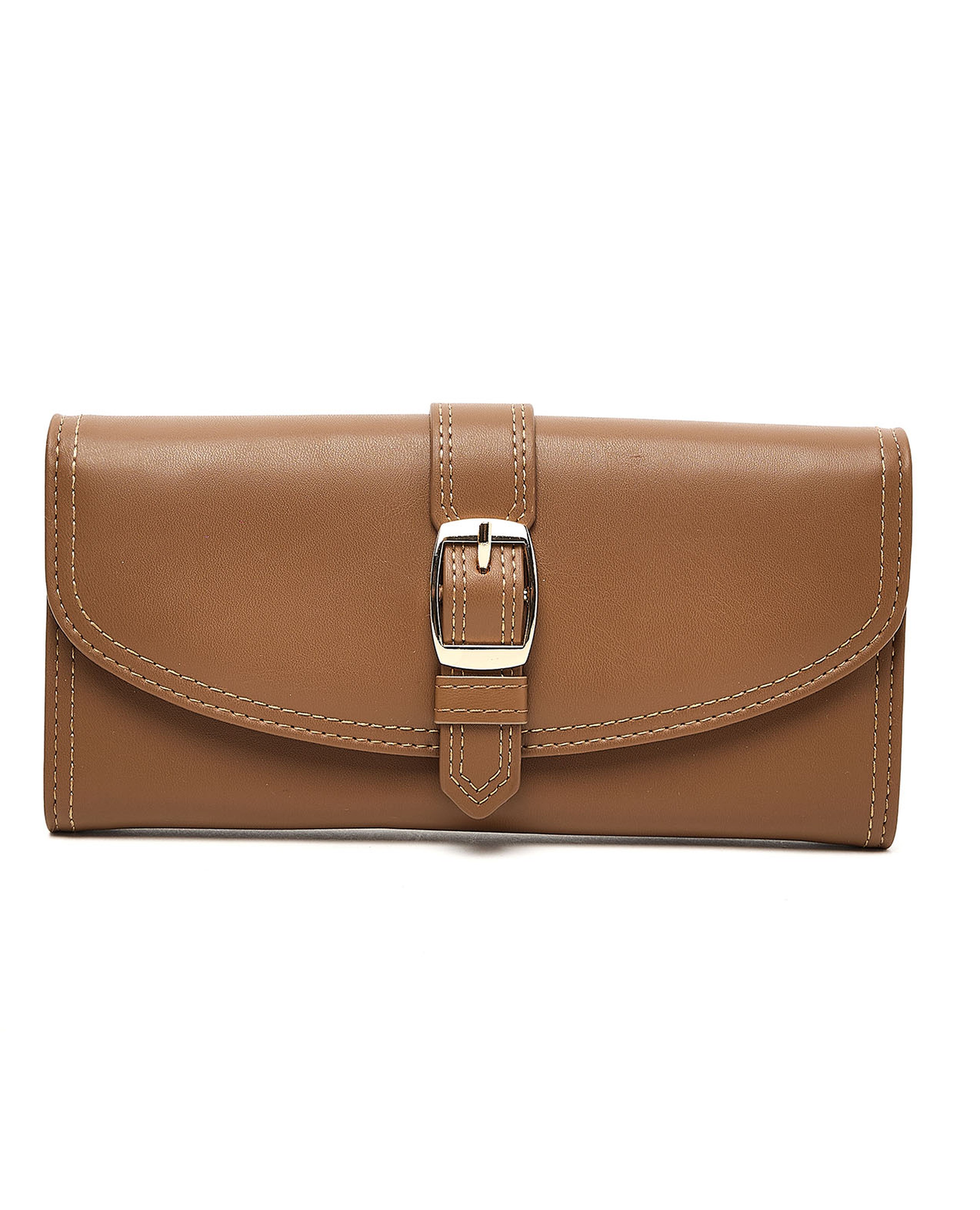 Buckle Long Wallet