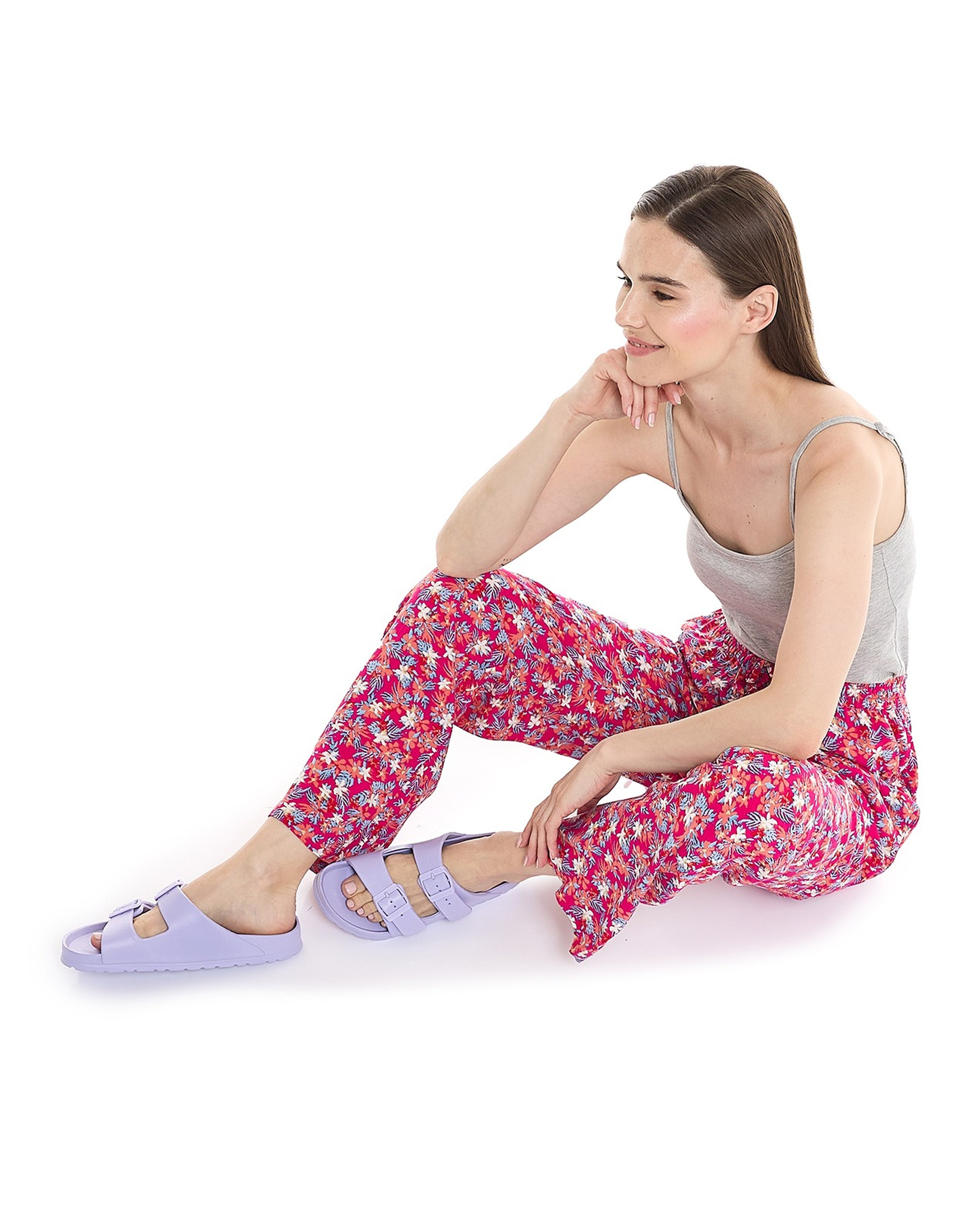 Printed Pyjama Print with Drawstring Waist