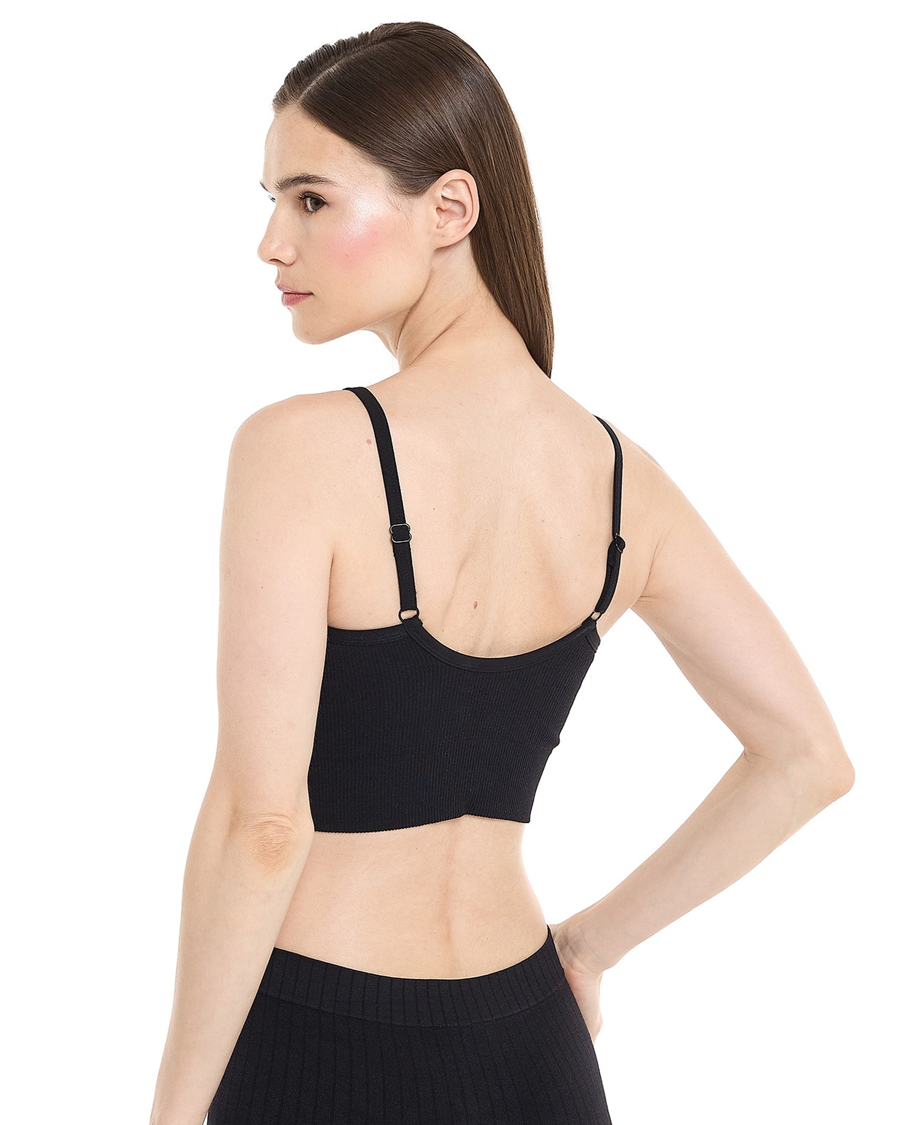 Solid Padded Sports Bra