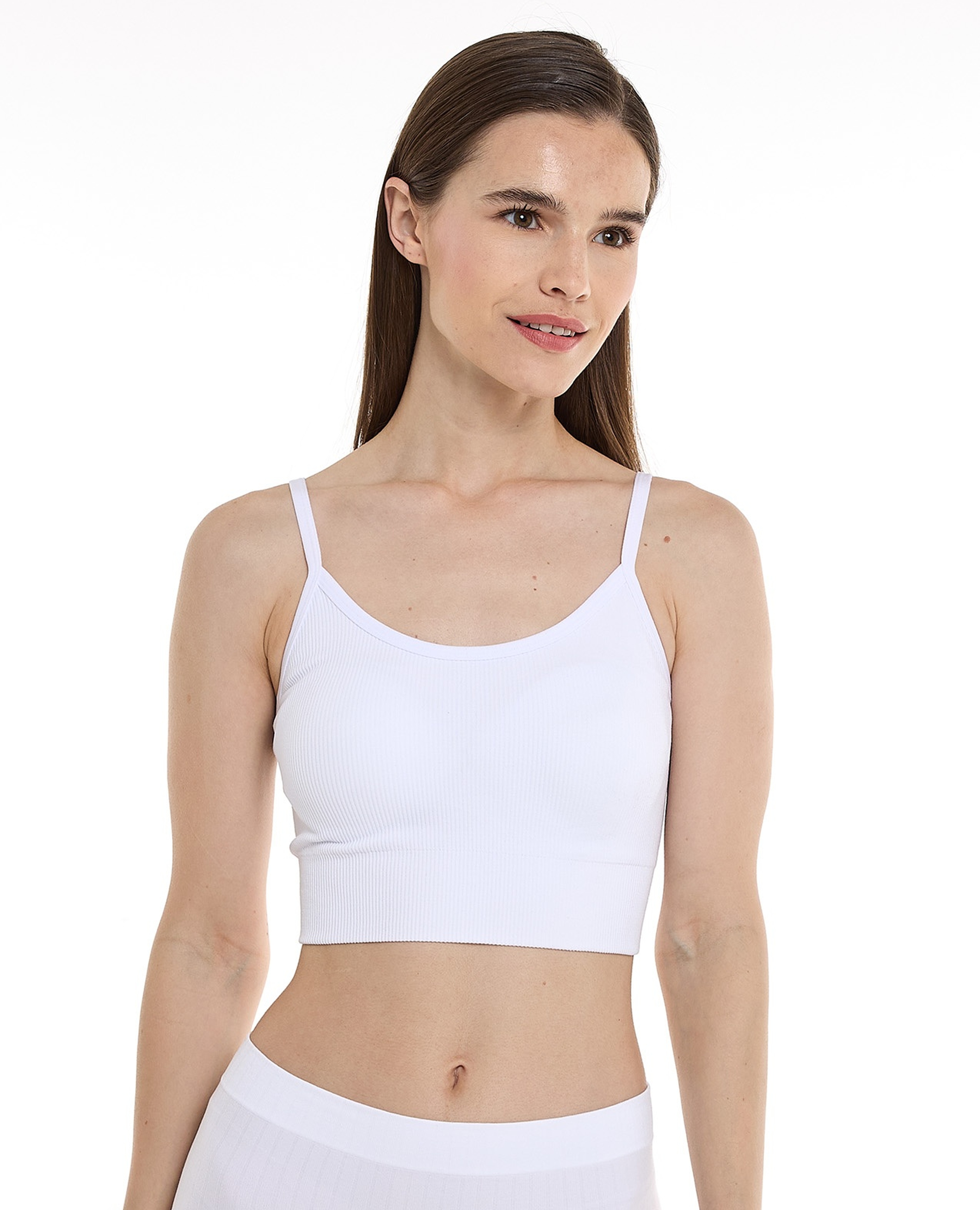 Solid Padded Sports Bra