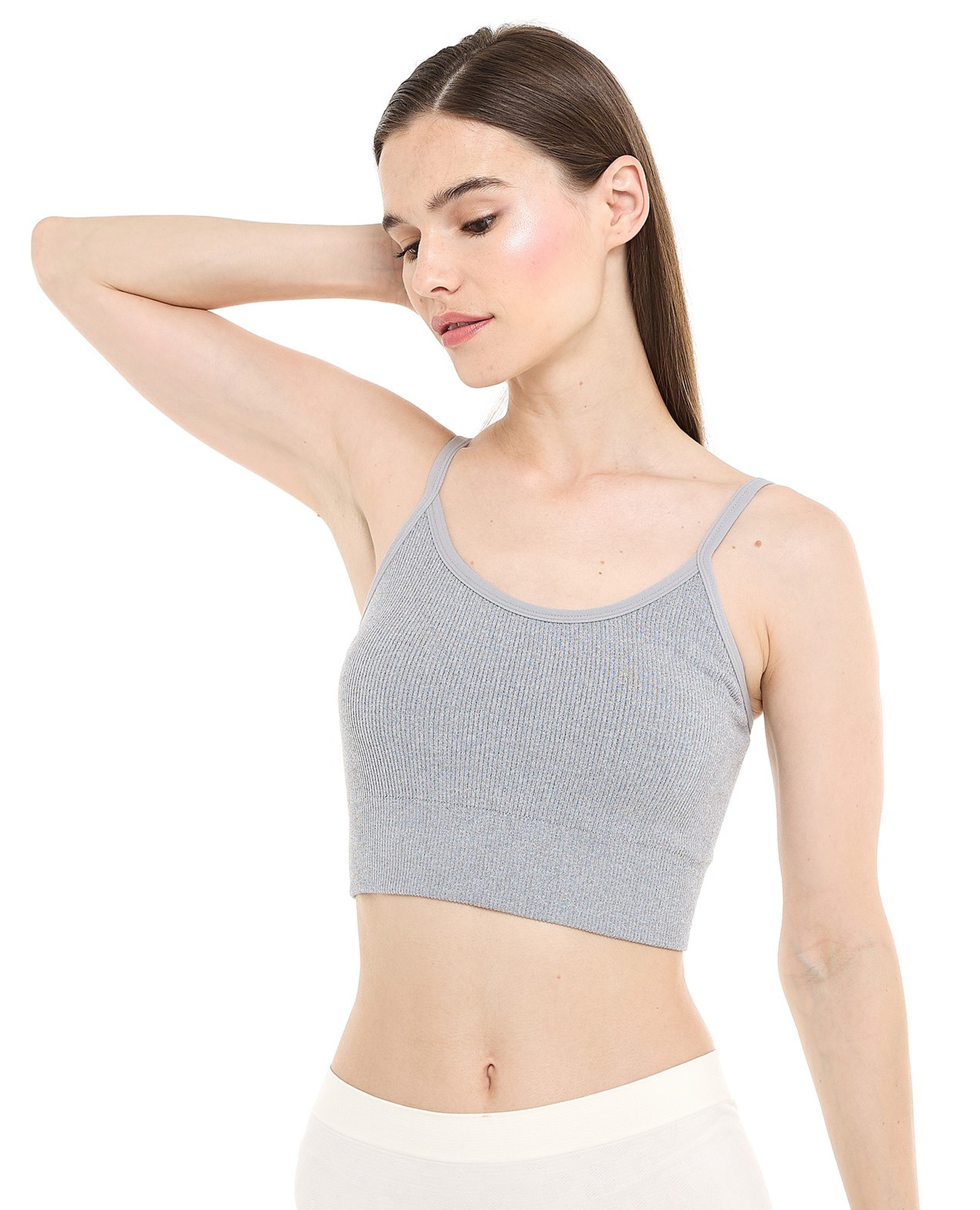 حمالة صدر رياضية مبطنة سادة