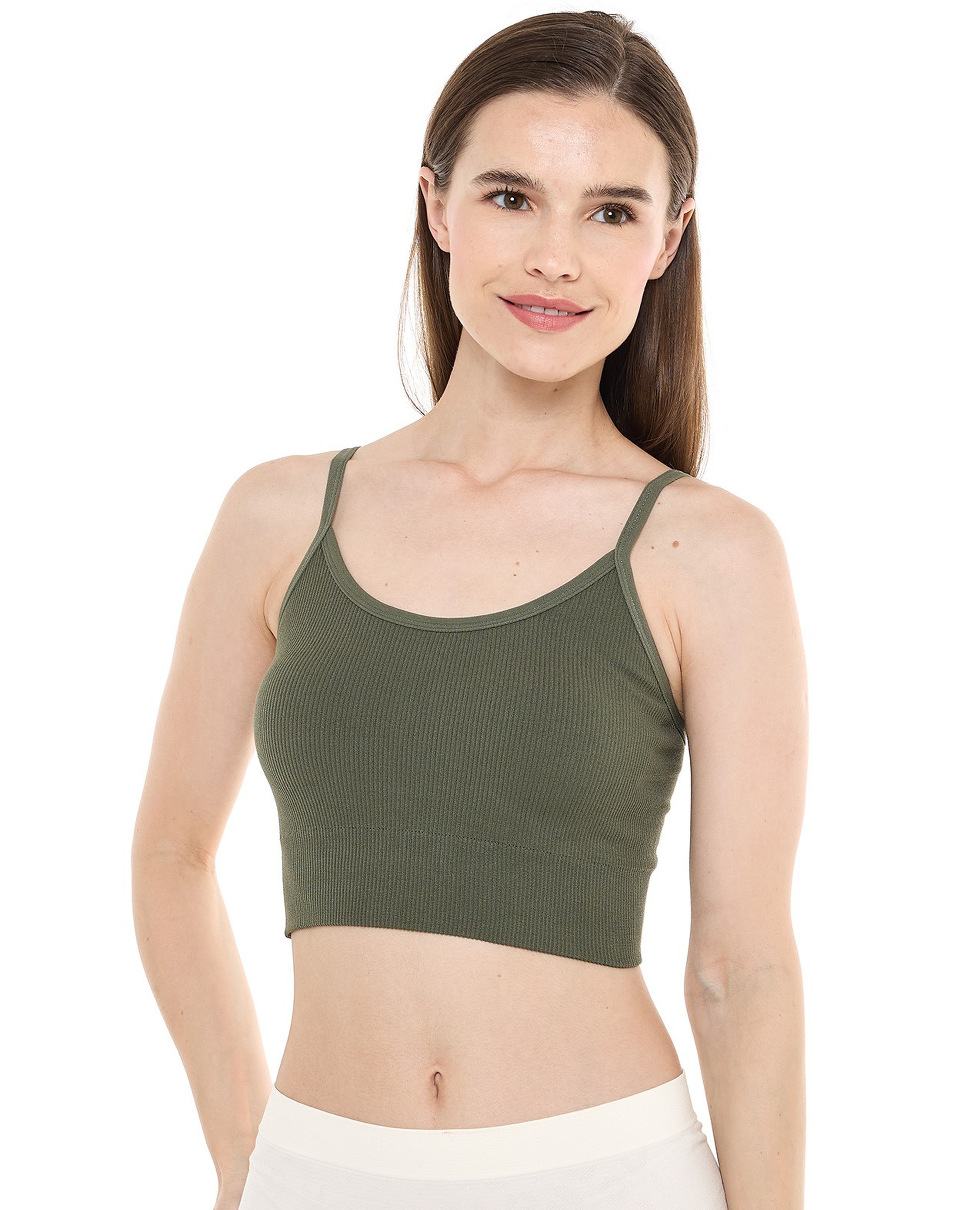 حمالة صدر رياضية مبطنة سادة