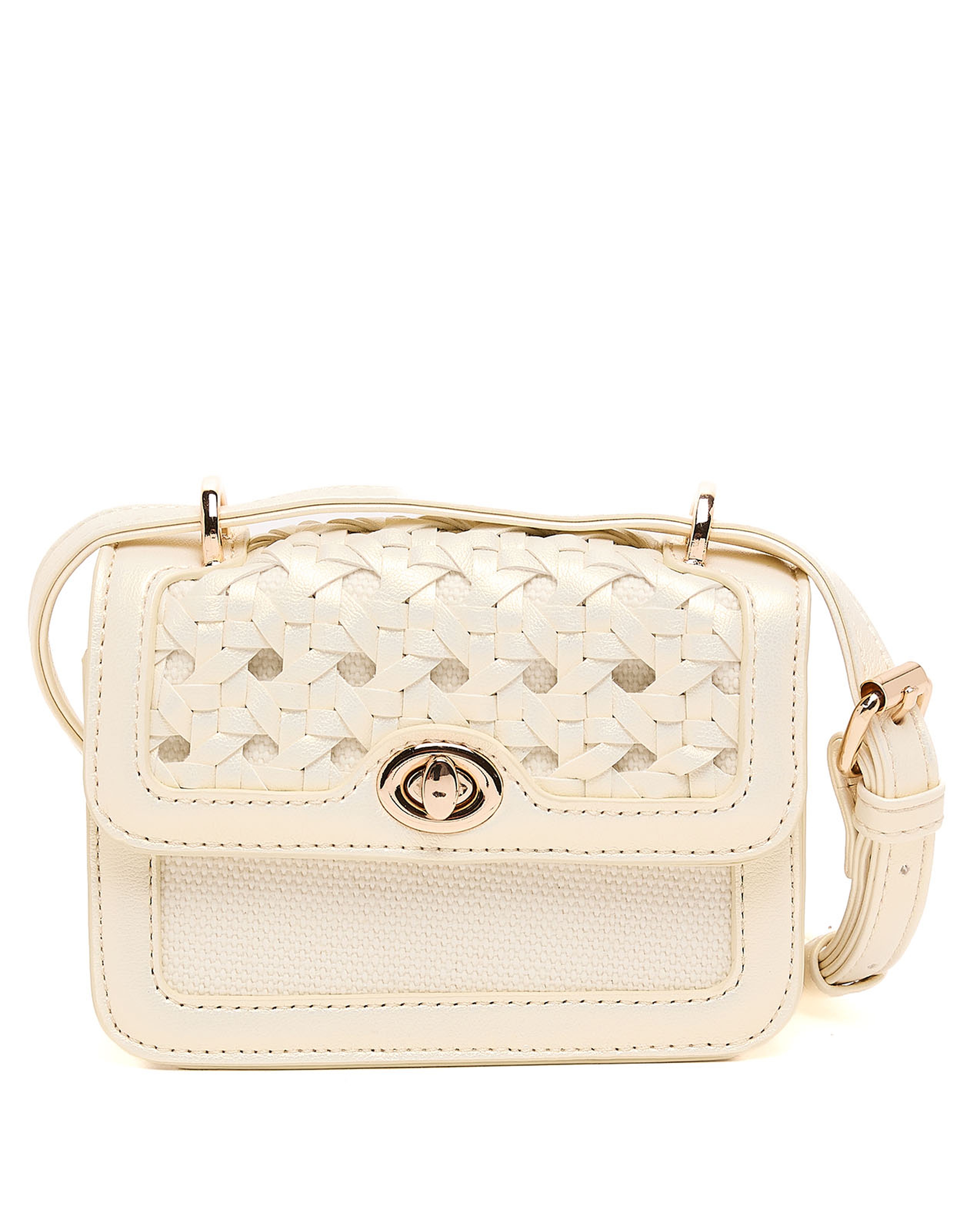 حقيبة كروس بادي بقفل تويست