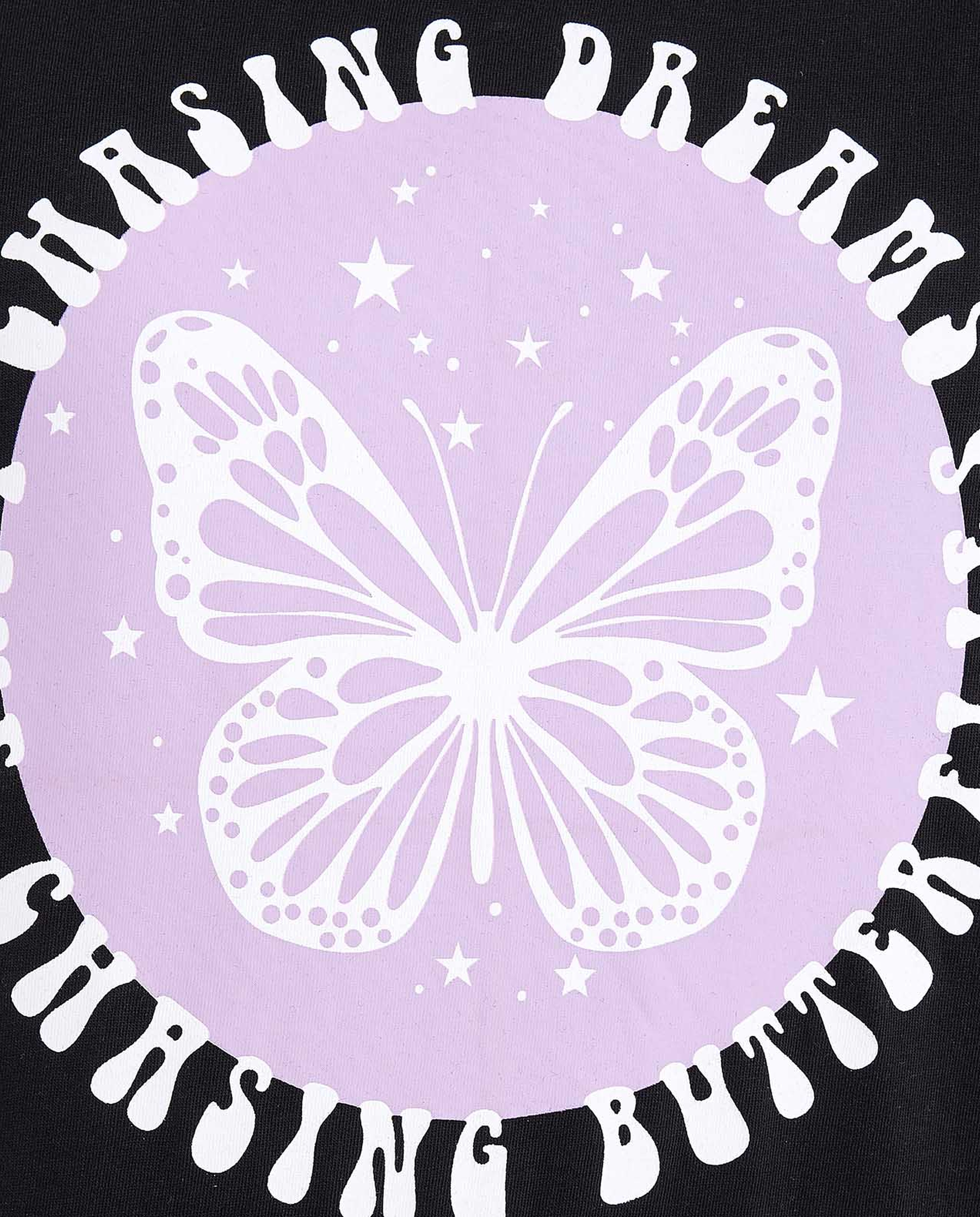 Printed T-Shirt with Crew Neck and Short Sleeves