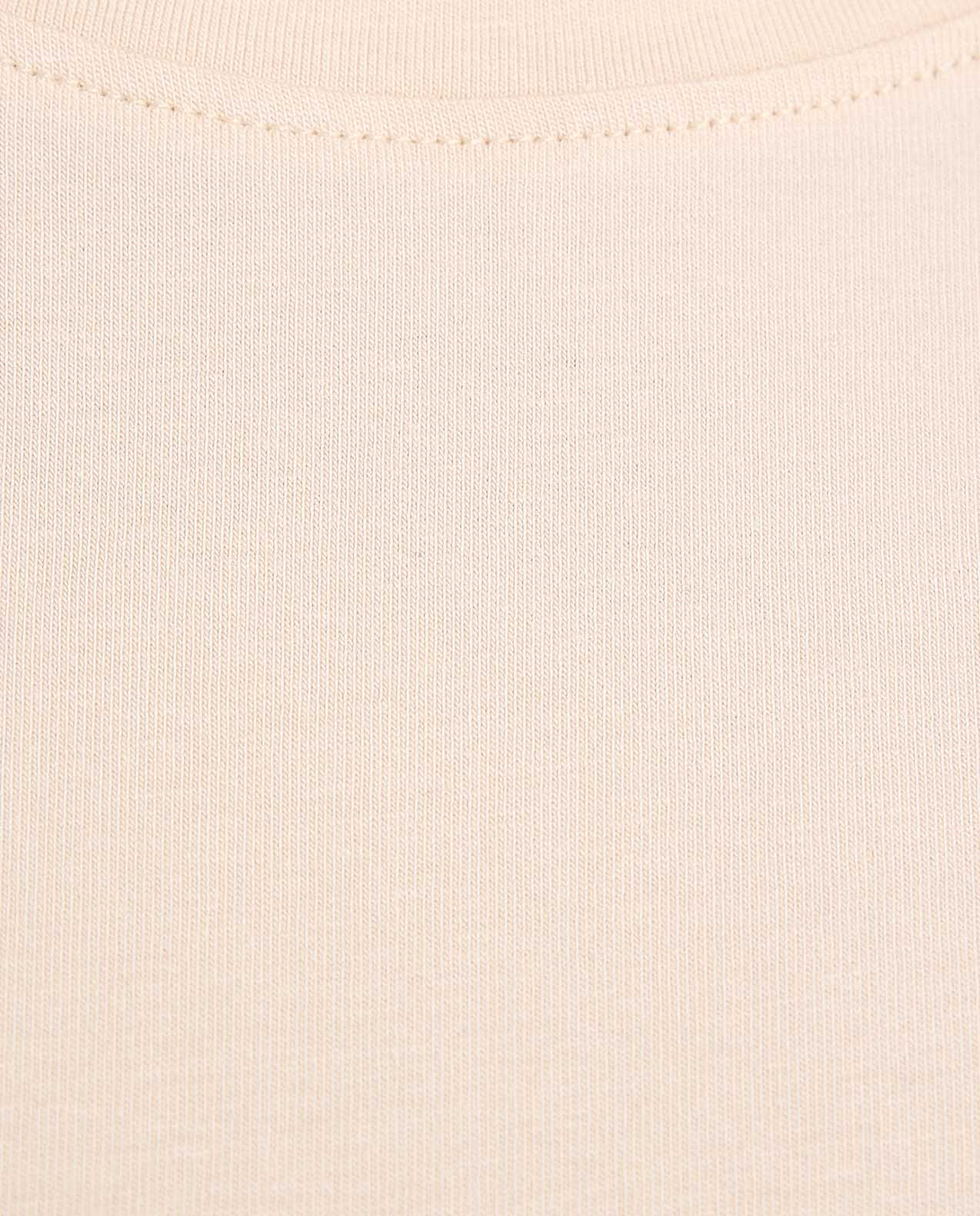 Solid T-Shirt with Crew Neck and Short Sleeves