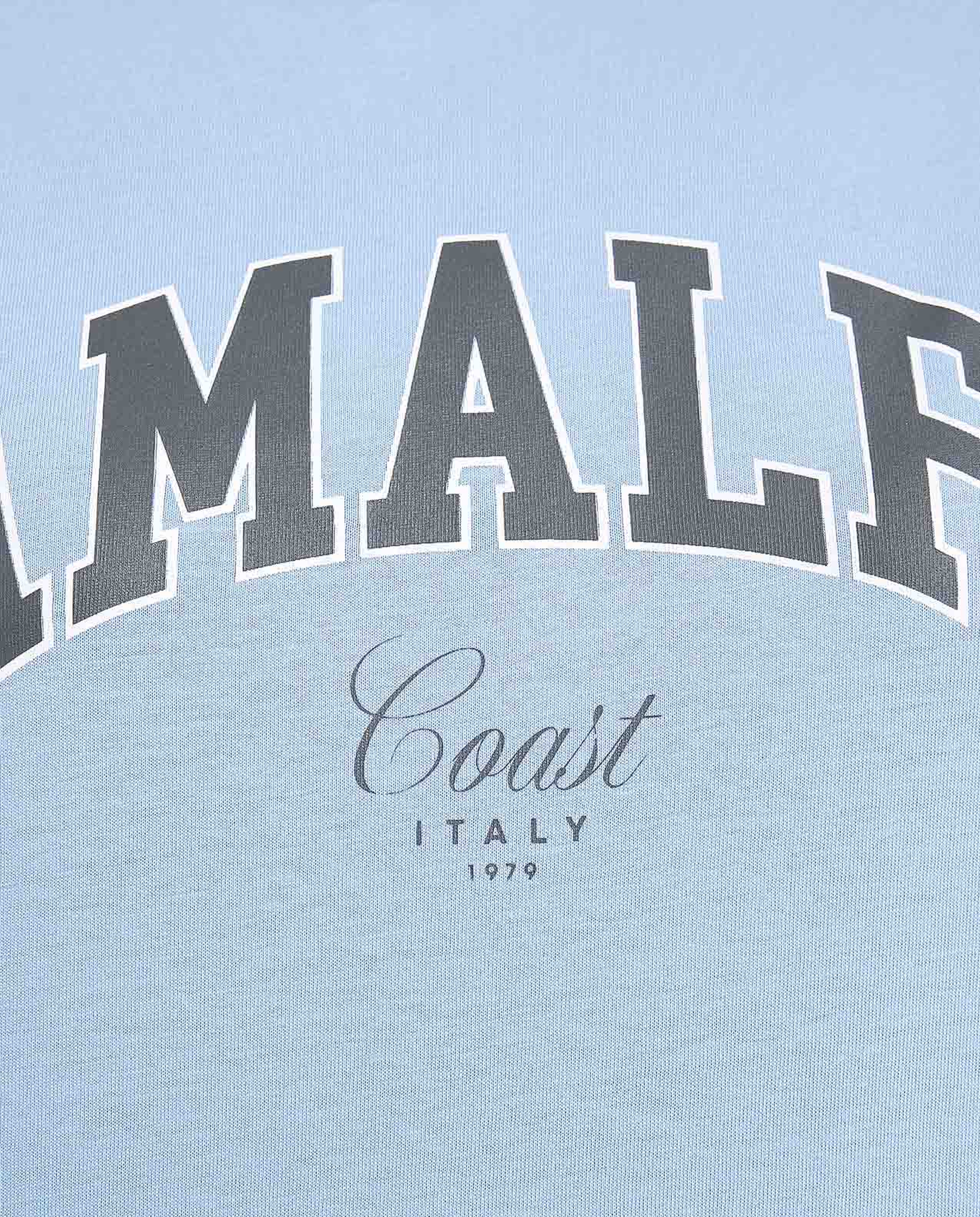 Typography Print T-Shirt with Crew Neck and Short Sleeves