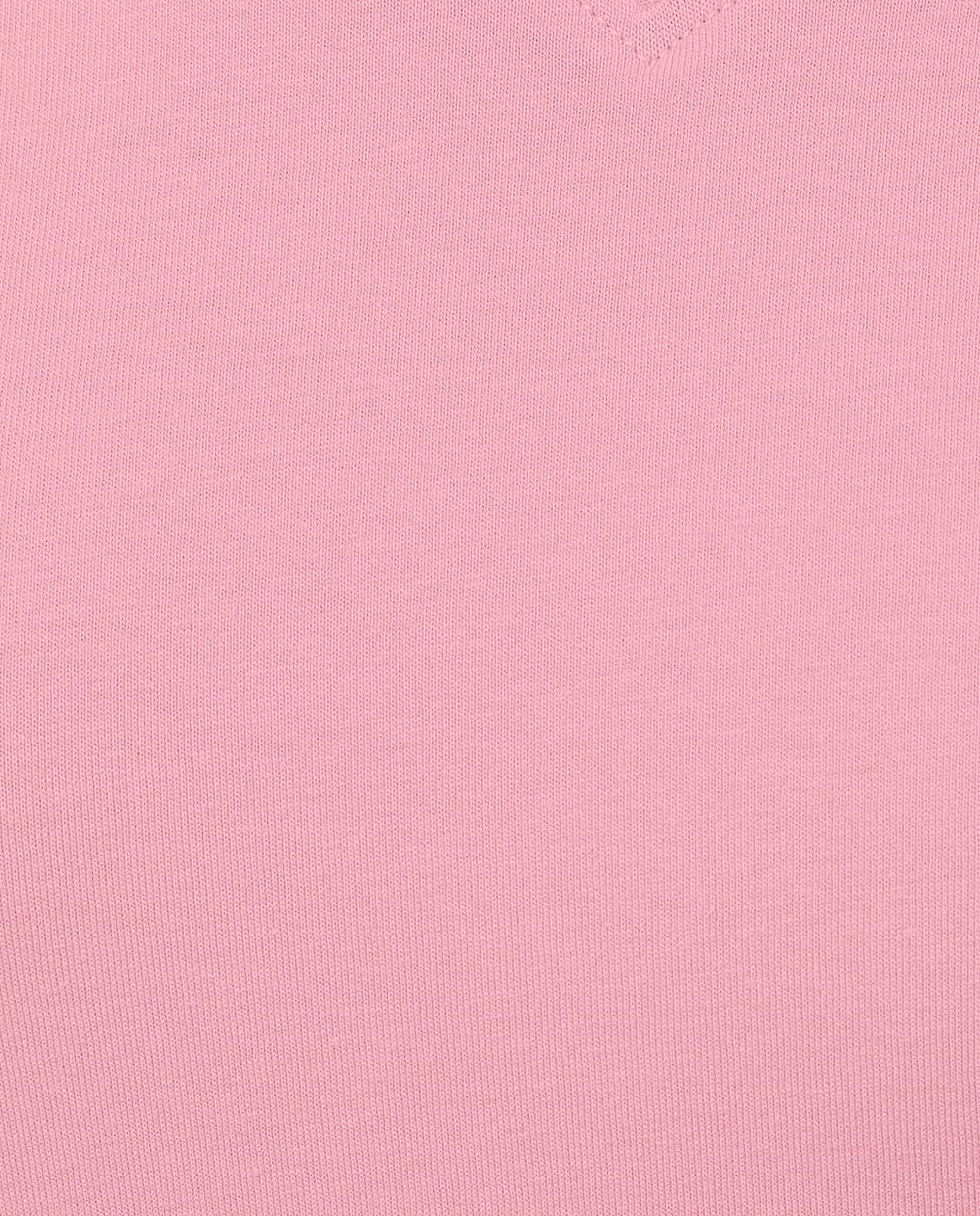 Solid T-Shirt with V-Neck and Short Sleeves