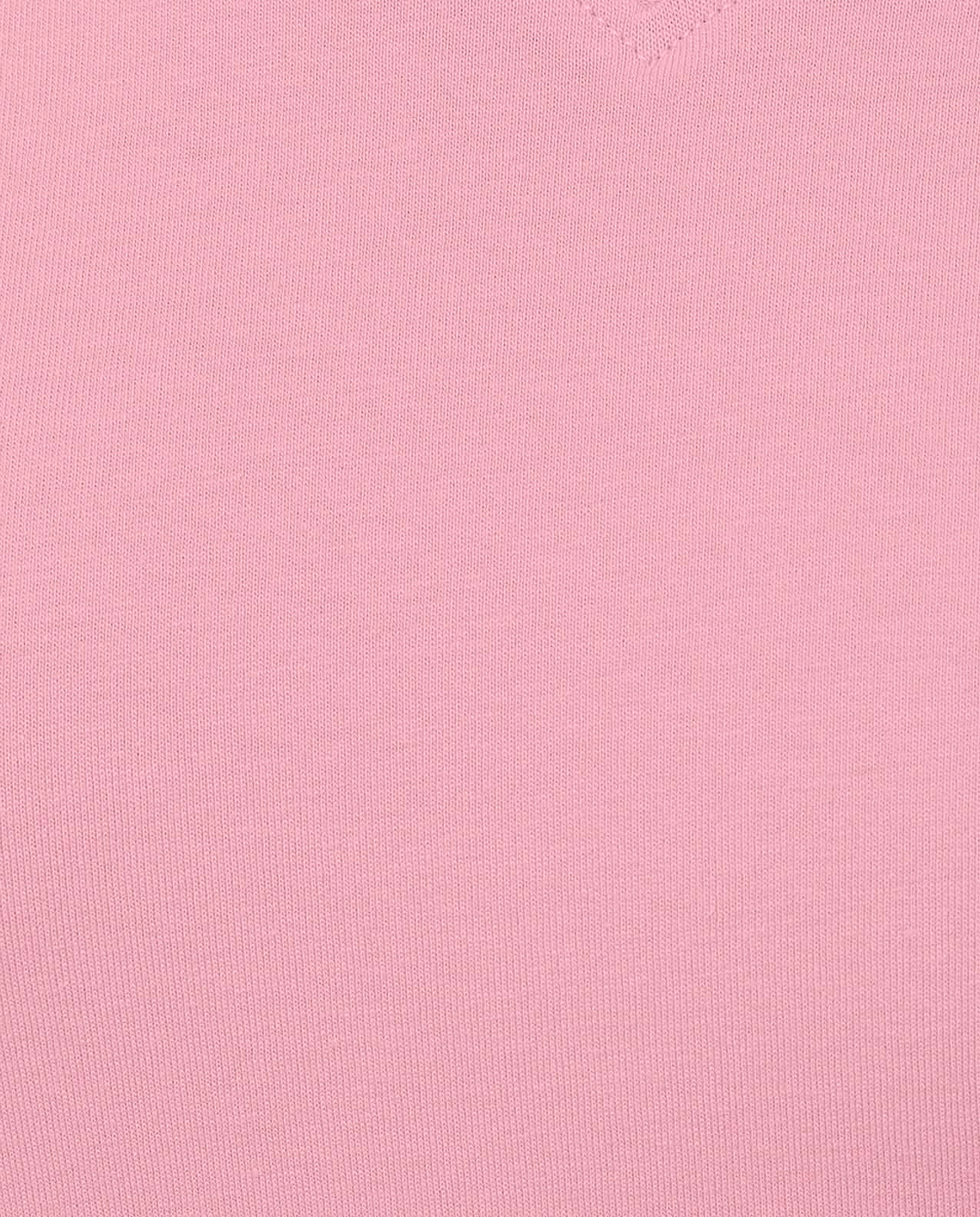 Solid T-Shirt with V-Neck and Short Sleeves