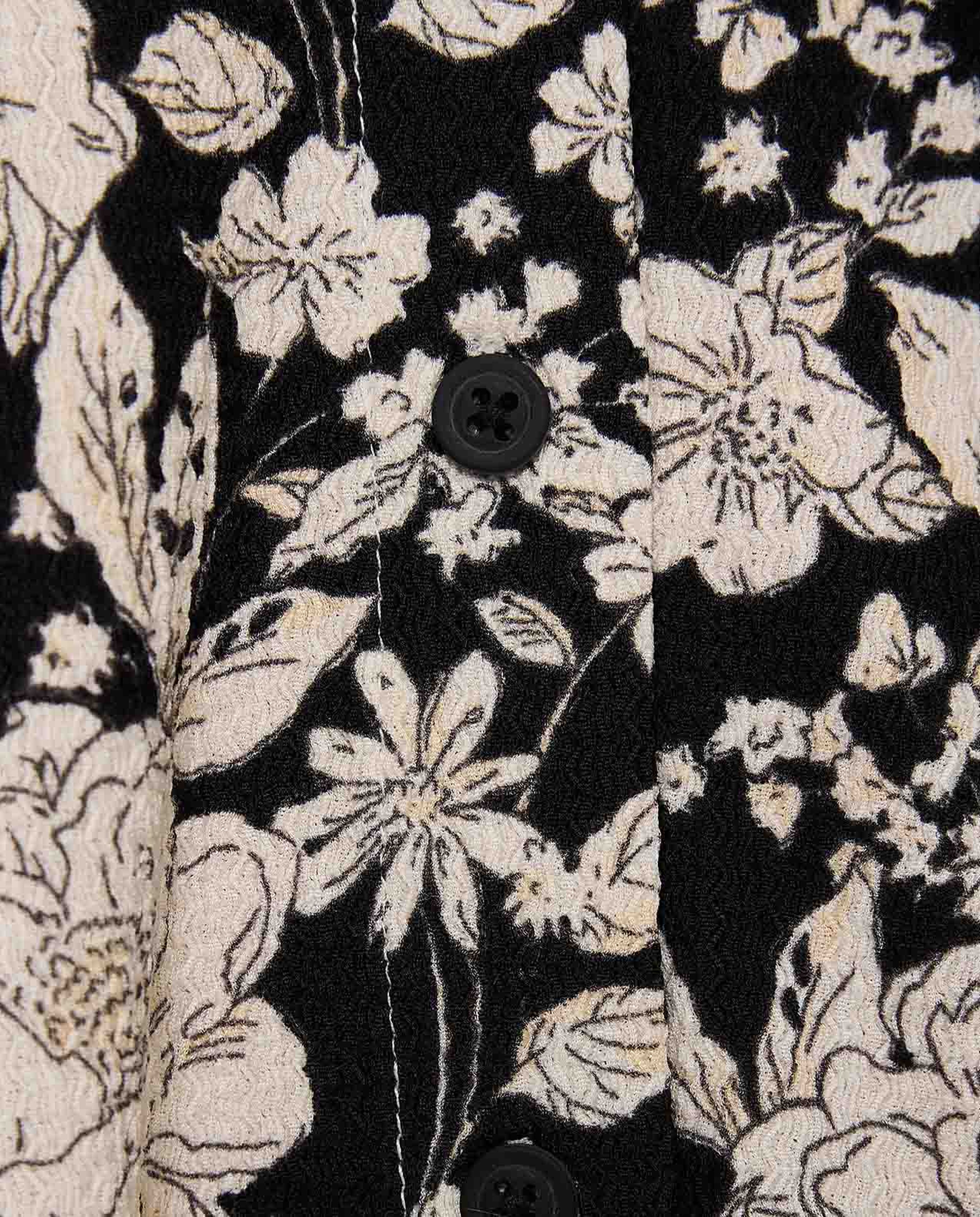 Printed Shirt Tunic with Long Sleeves