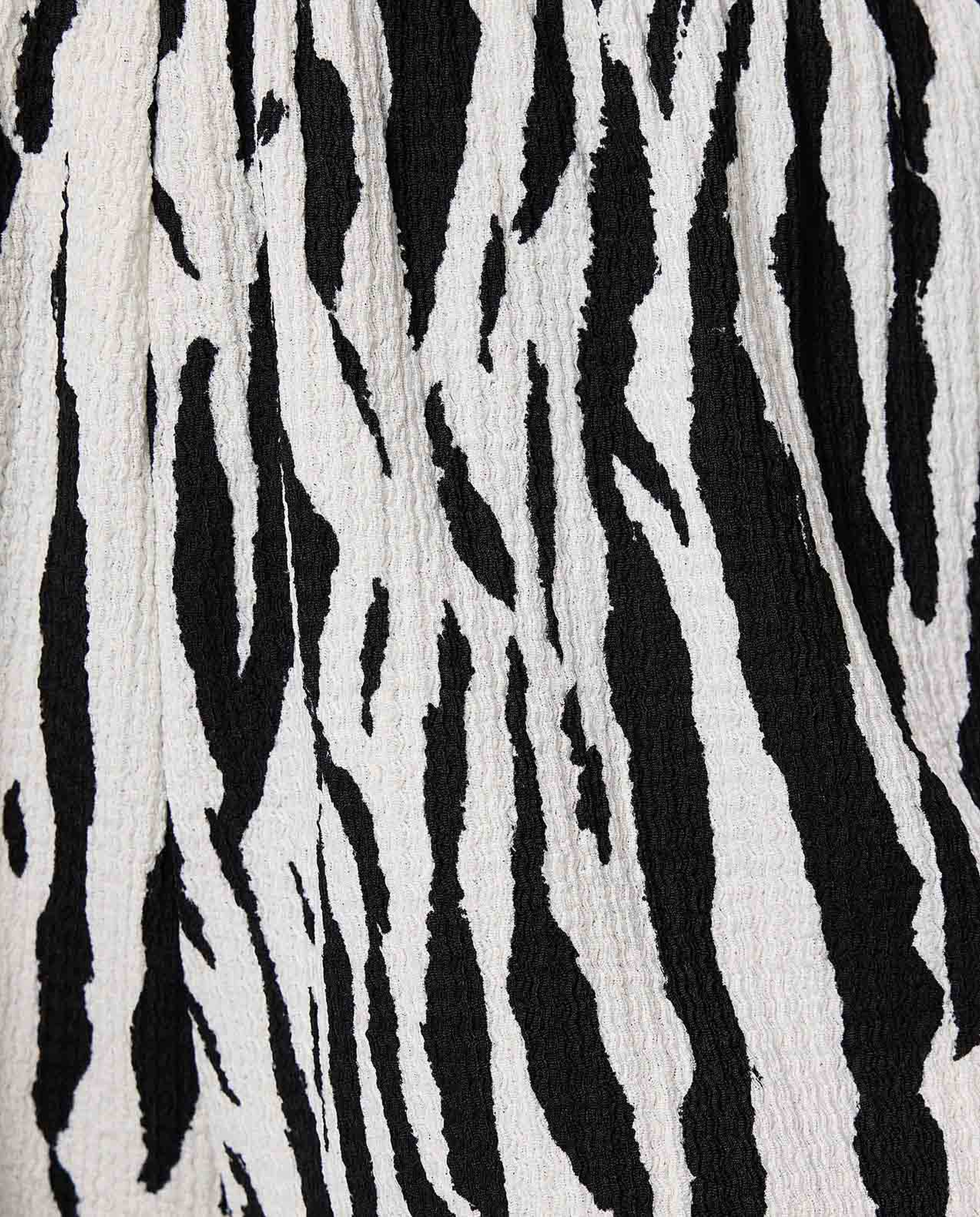 Printed Straight Fit Pants with Elastic Waist