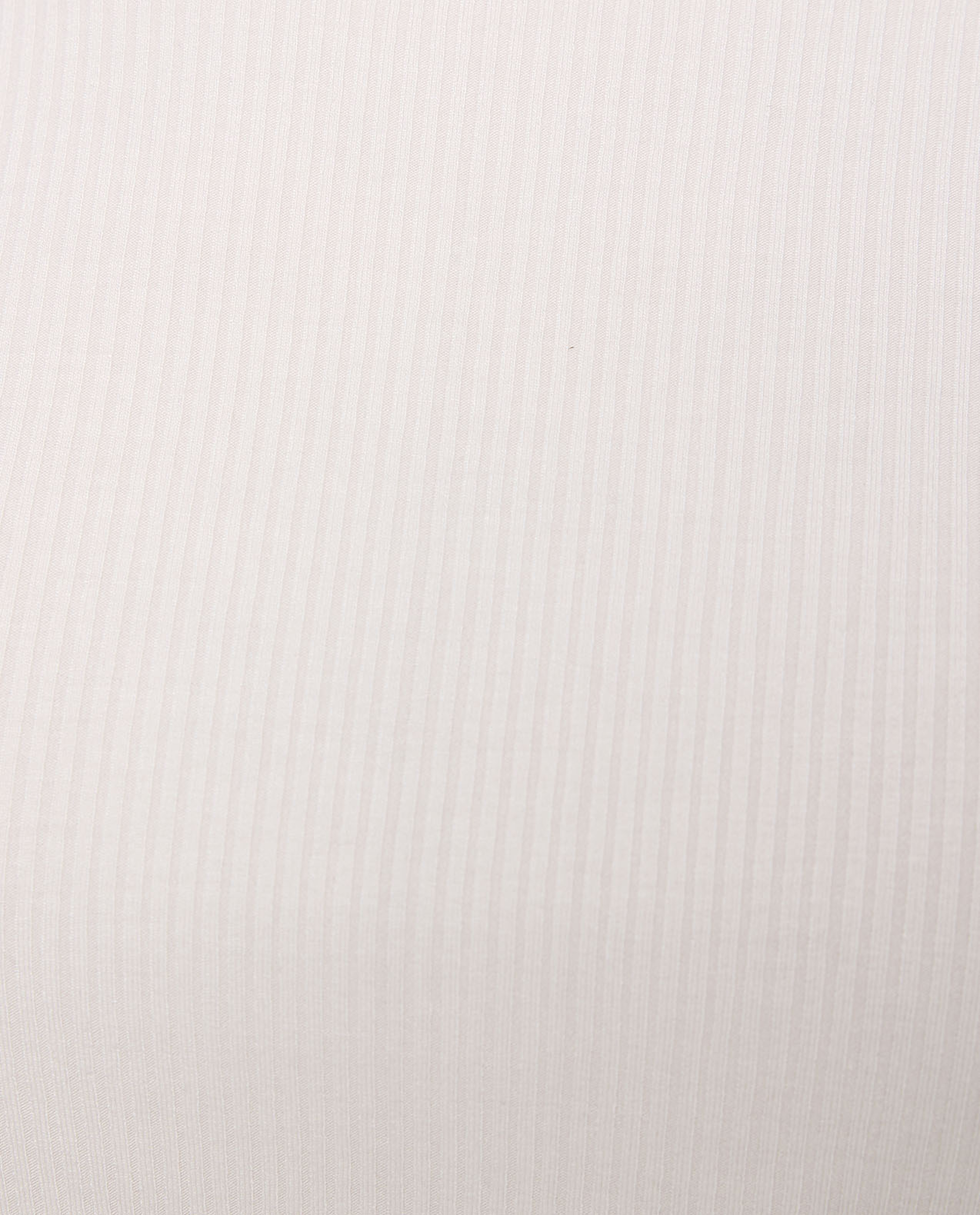 Ribbed Top with Round Neck and Short Sleeves