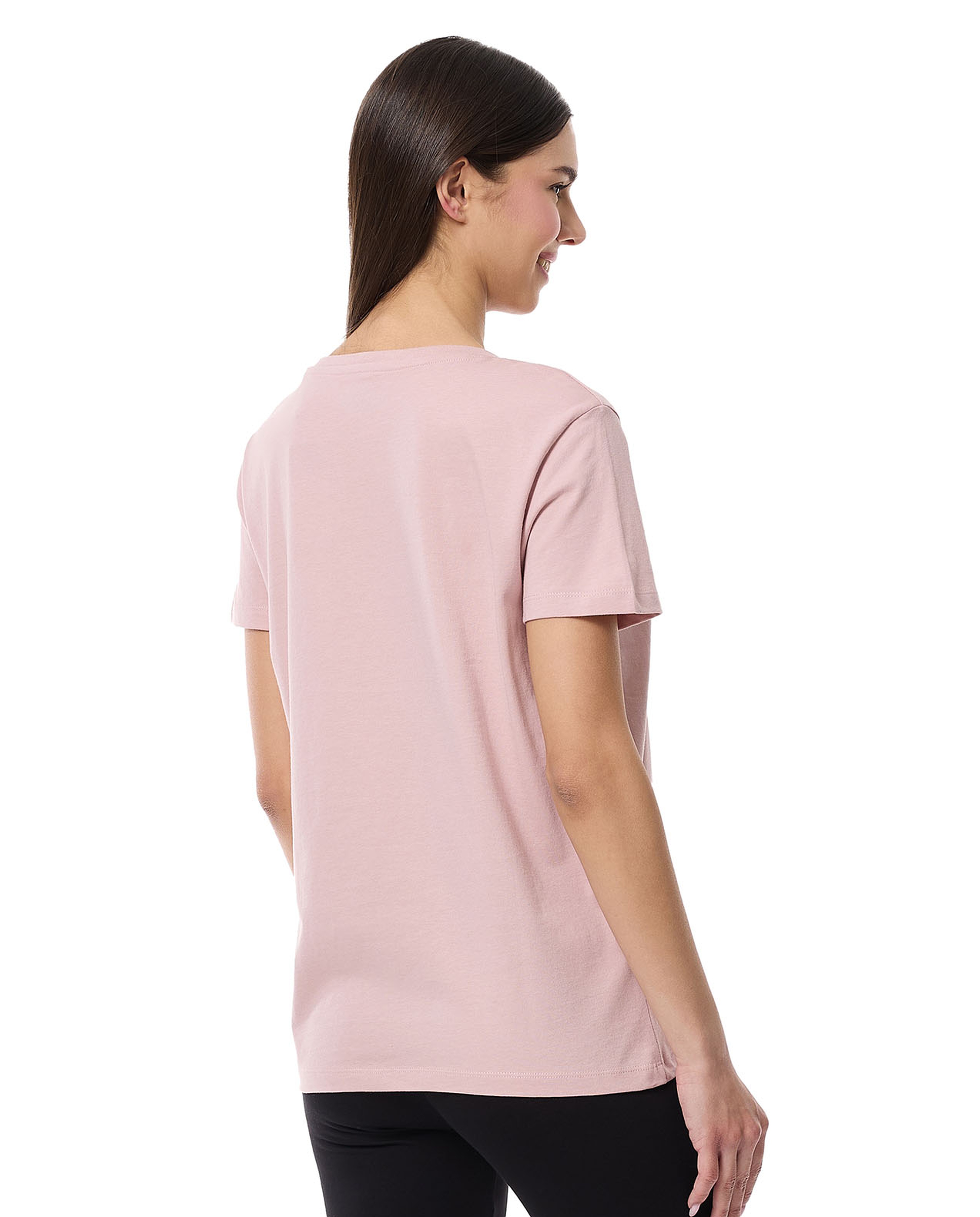 Printed T-Shirt with Crew Neck and Short Sleeves