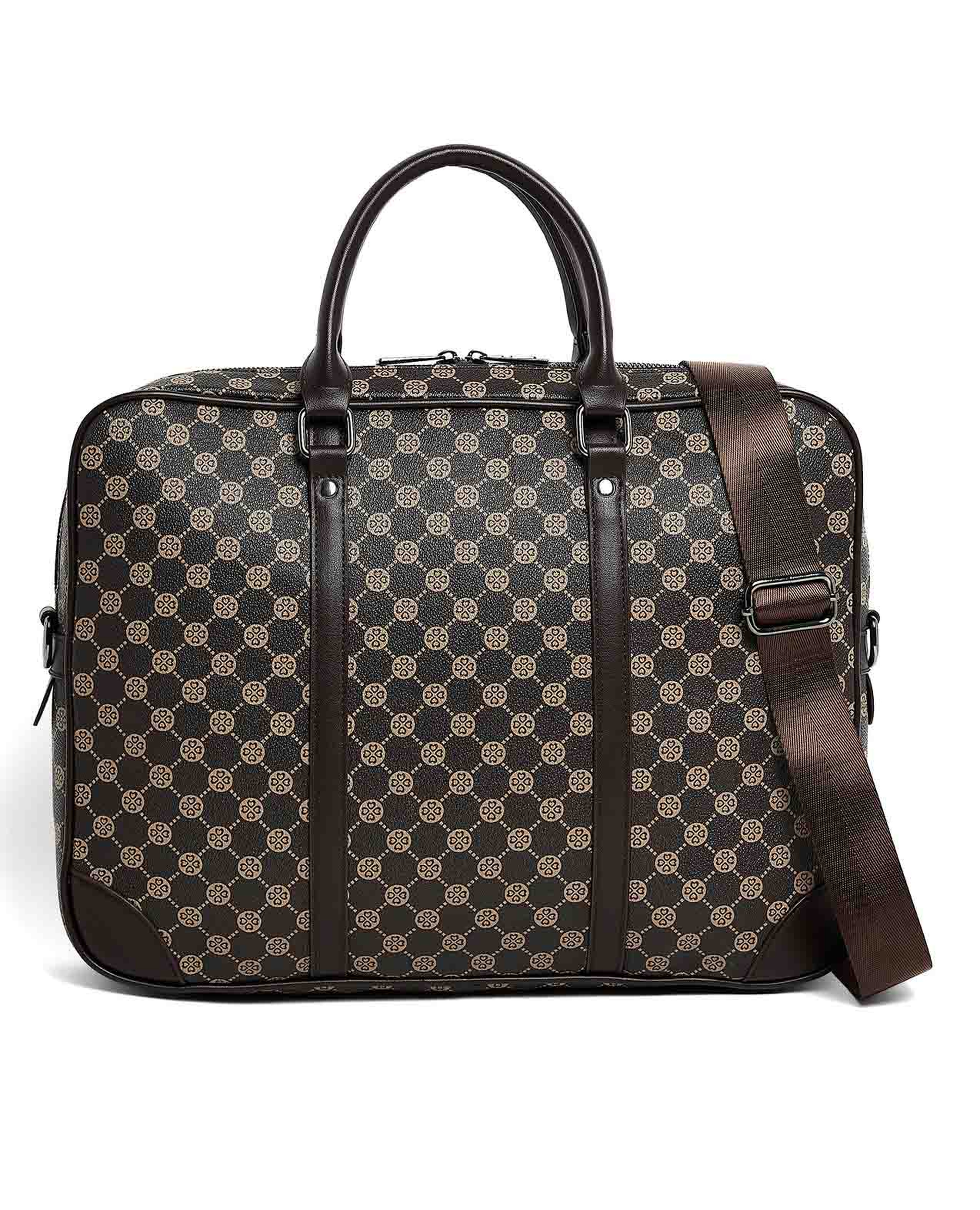 Patterned Laptop Bag