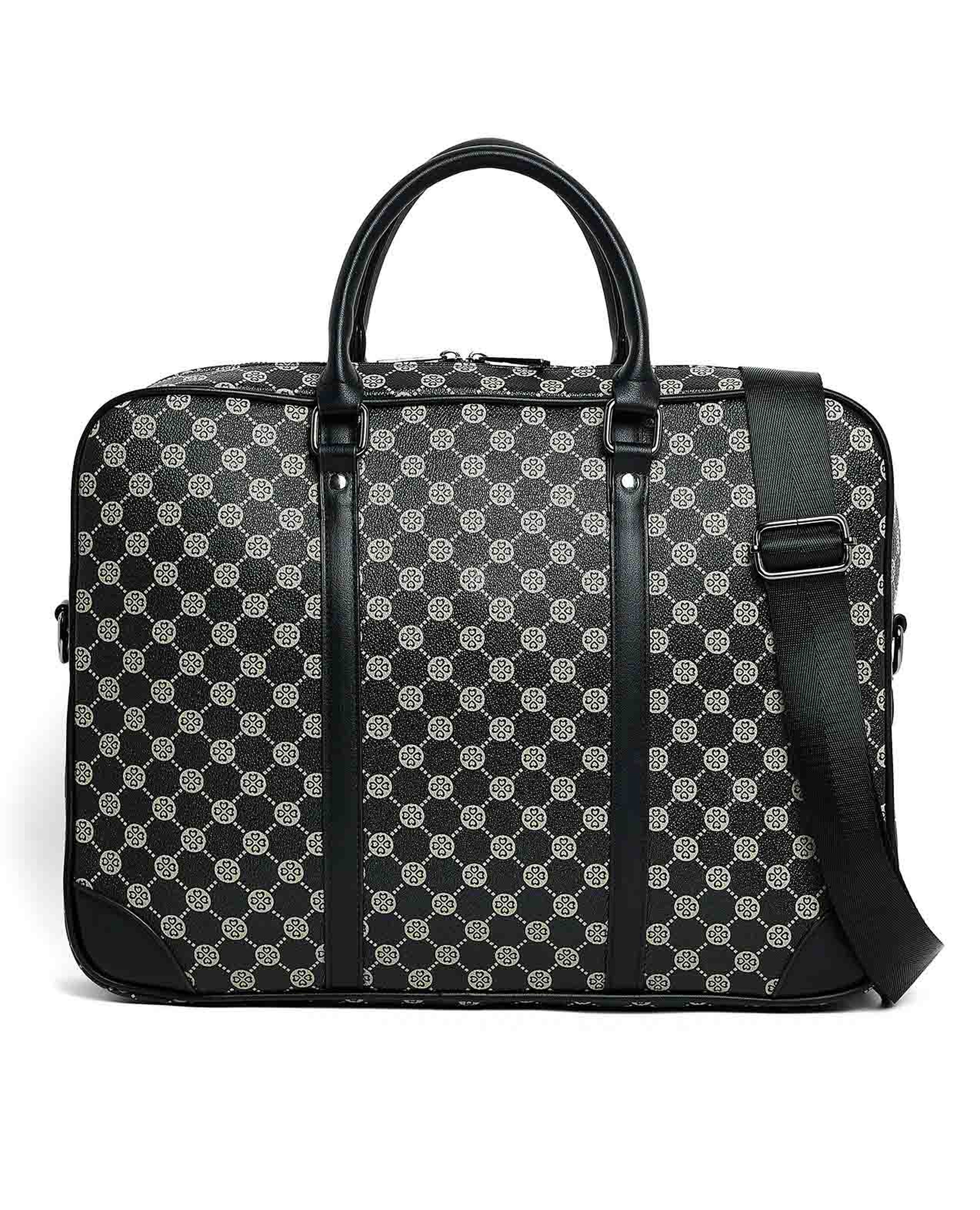 Patterned Laptop Bag