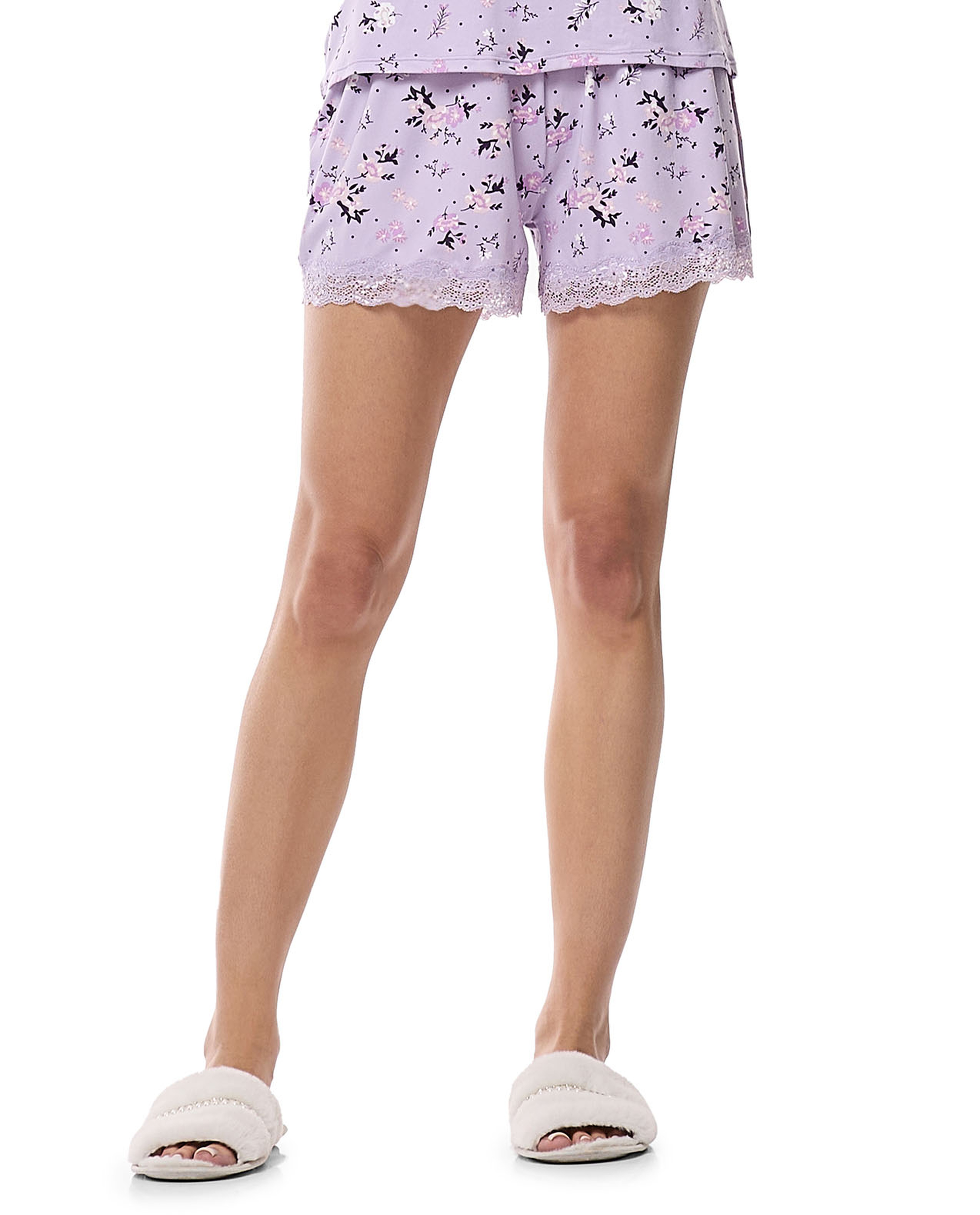 Printed Shorty Pyjama Set