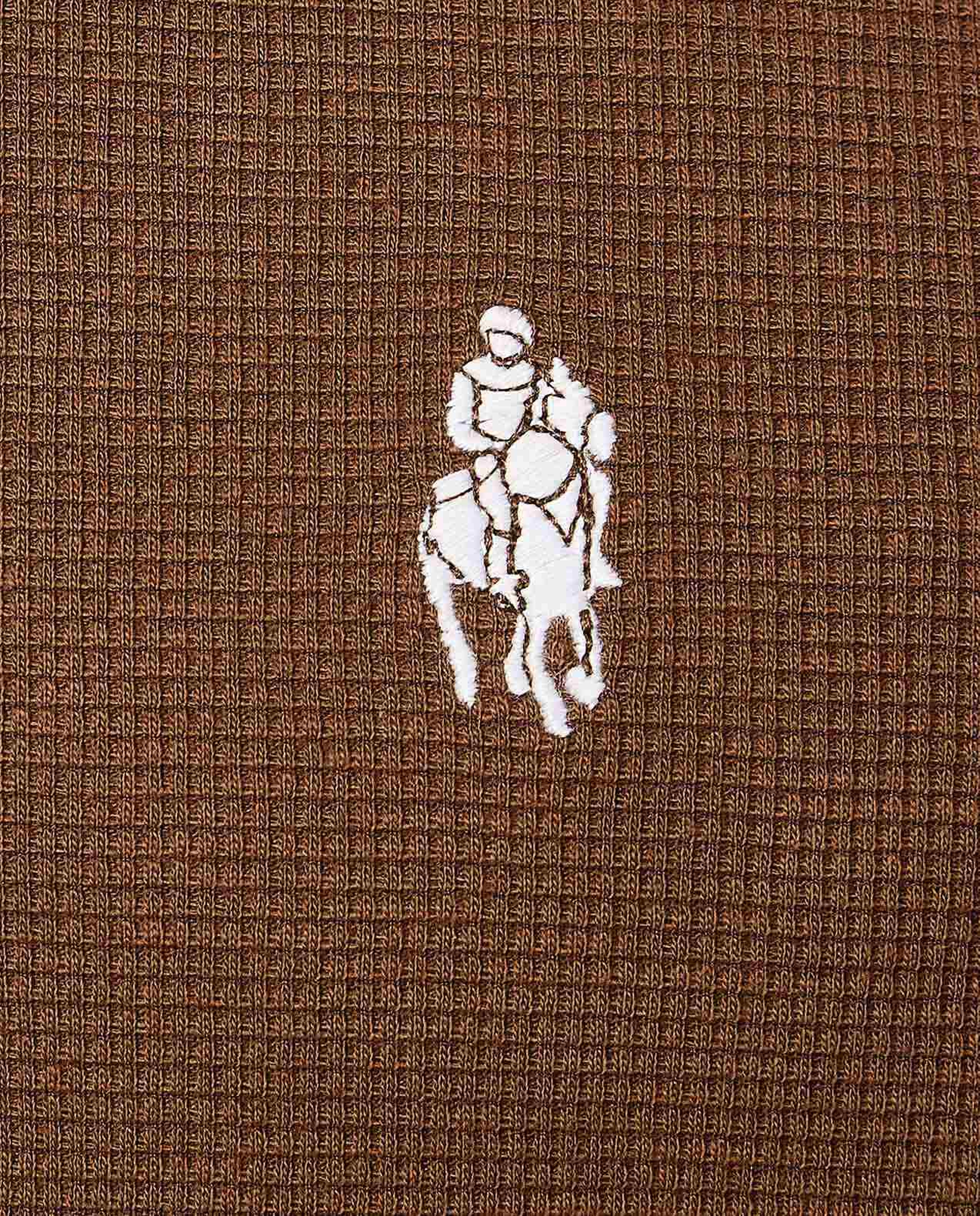 Logo Embroidered Polo T-Shirt with Short Sleeves