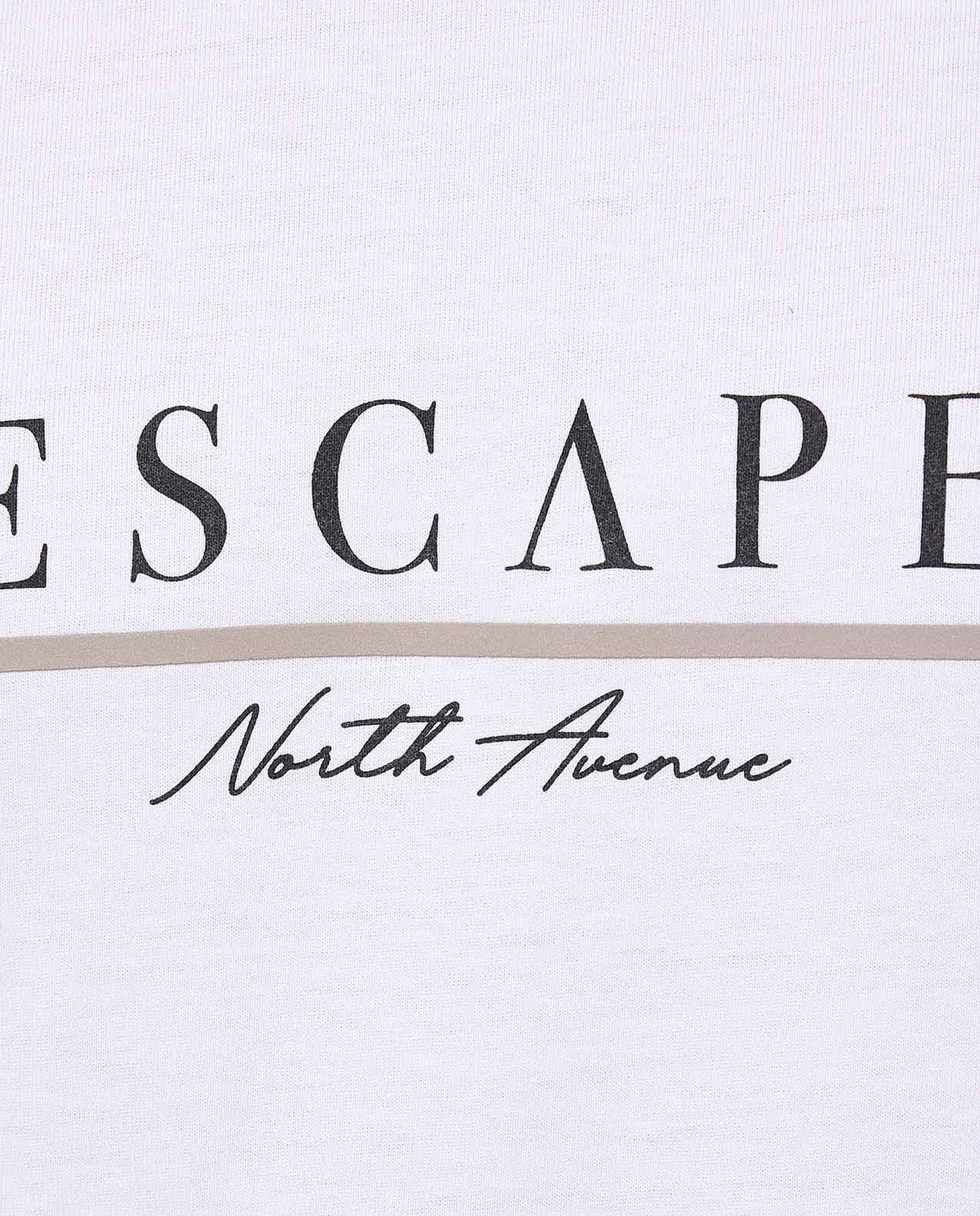 Typography Print T-Shirt with Crew Neck and Short Sleeves