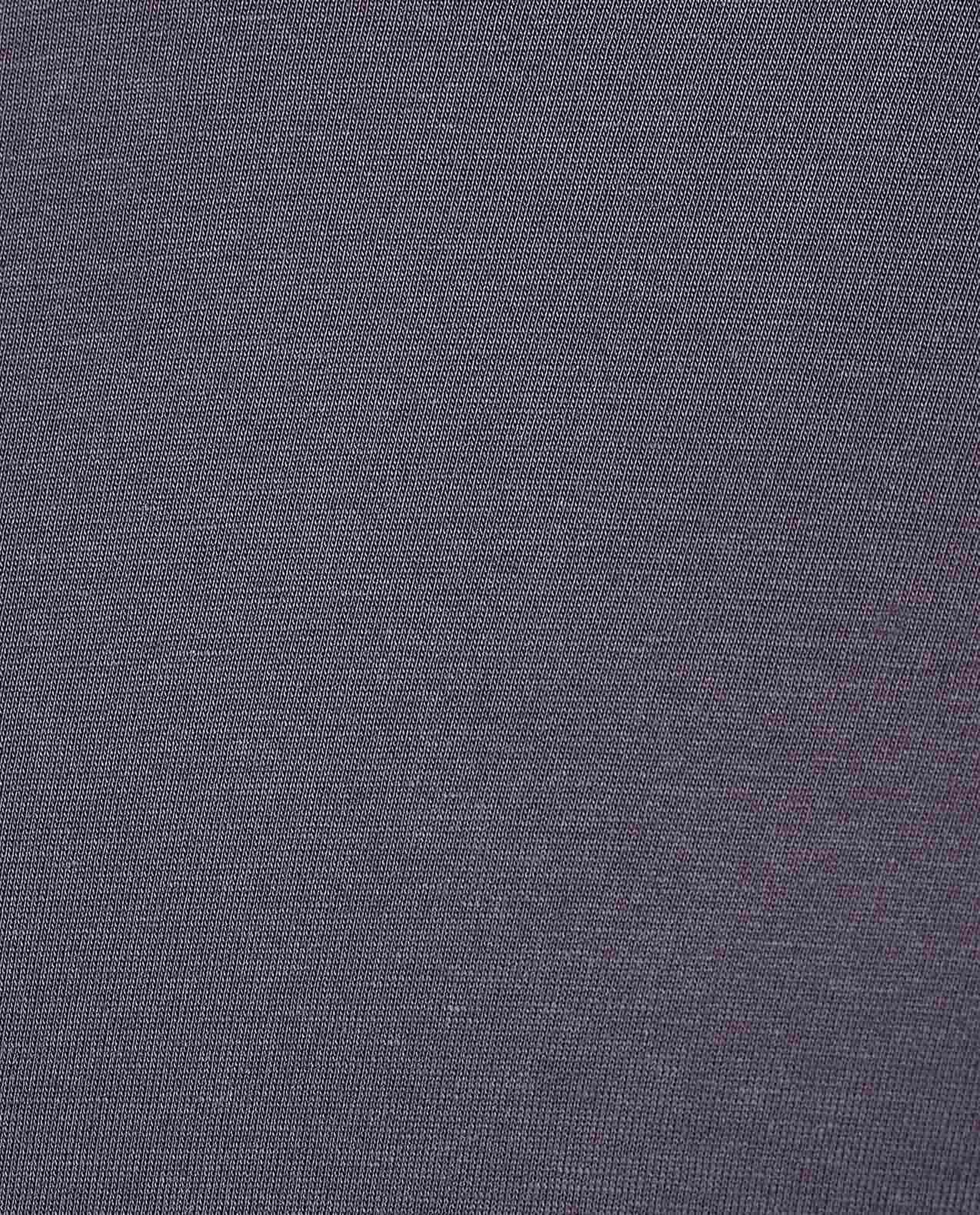 Solid T-Shirt with Crew Neck and Short Sleeves