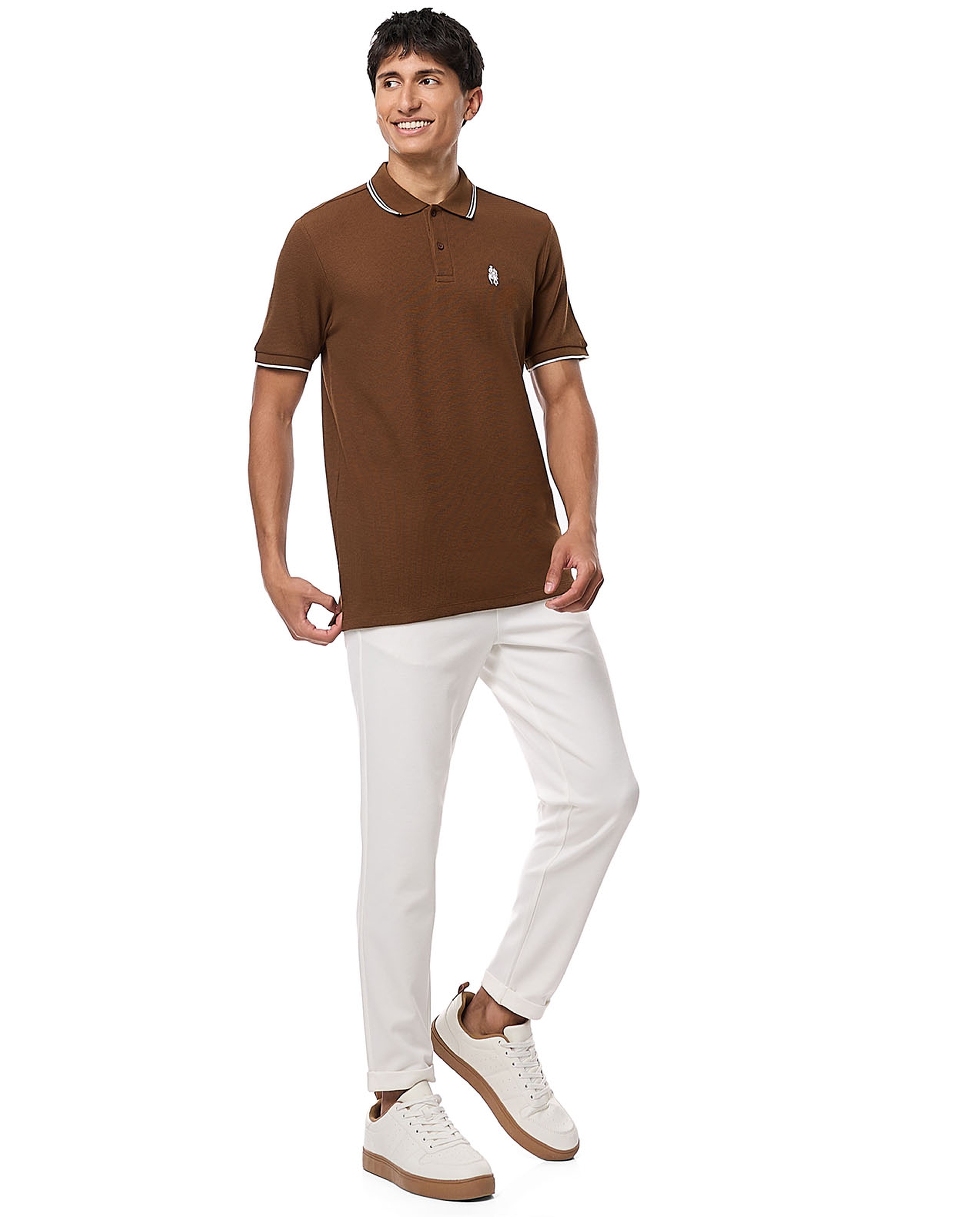 Solid Pants with Drawstring Waist