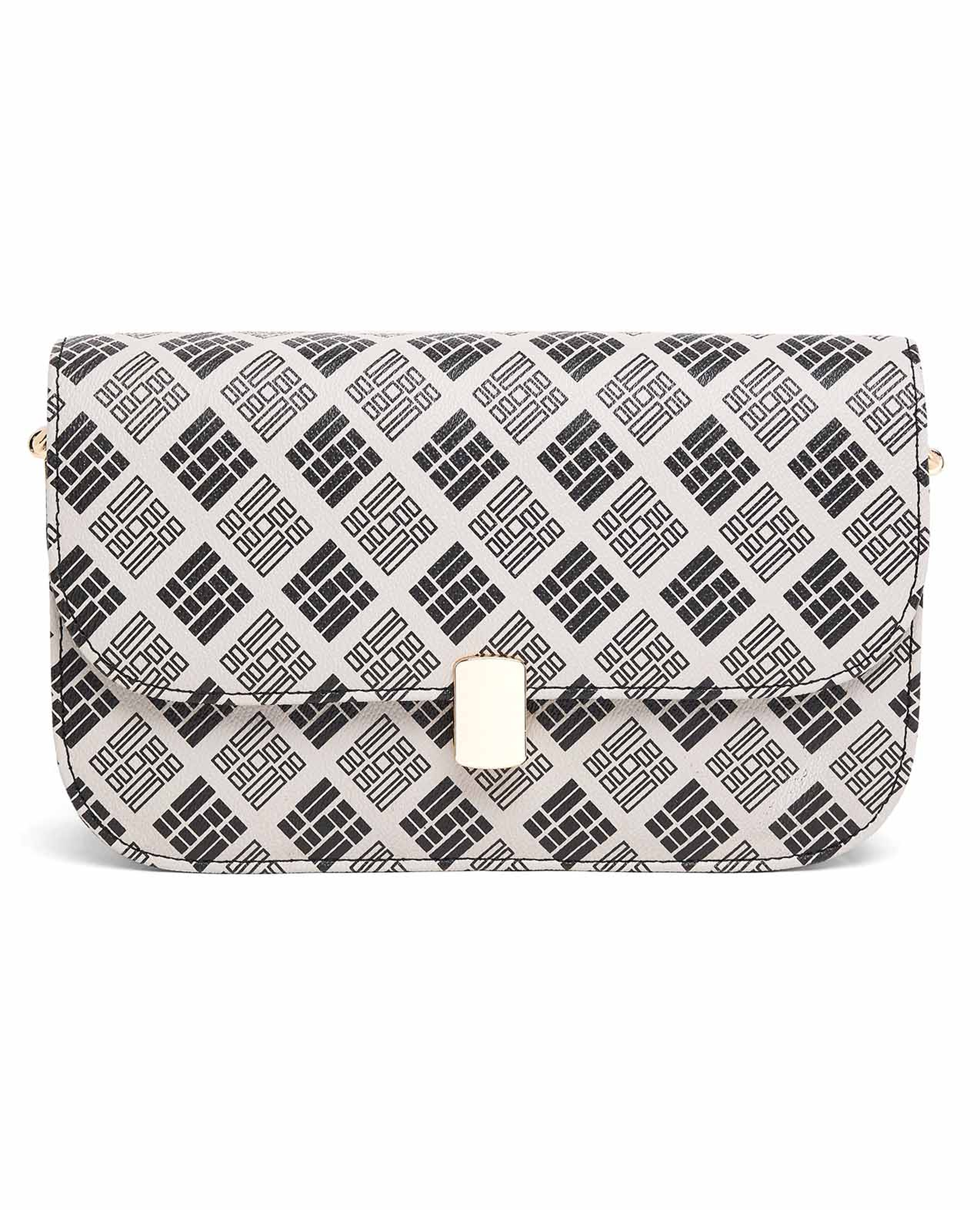 Patterned Shoulder Bag