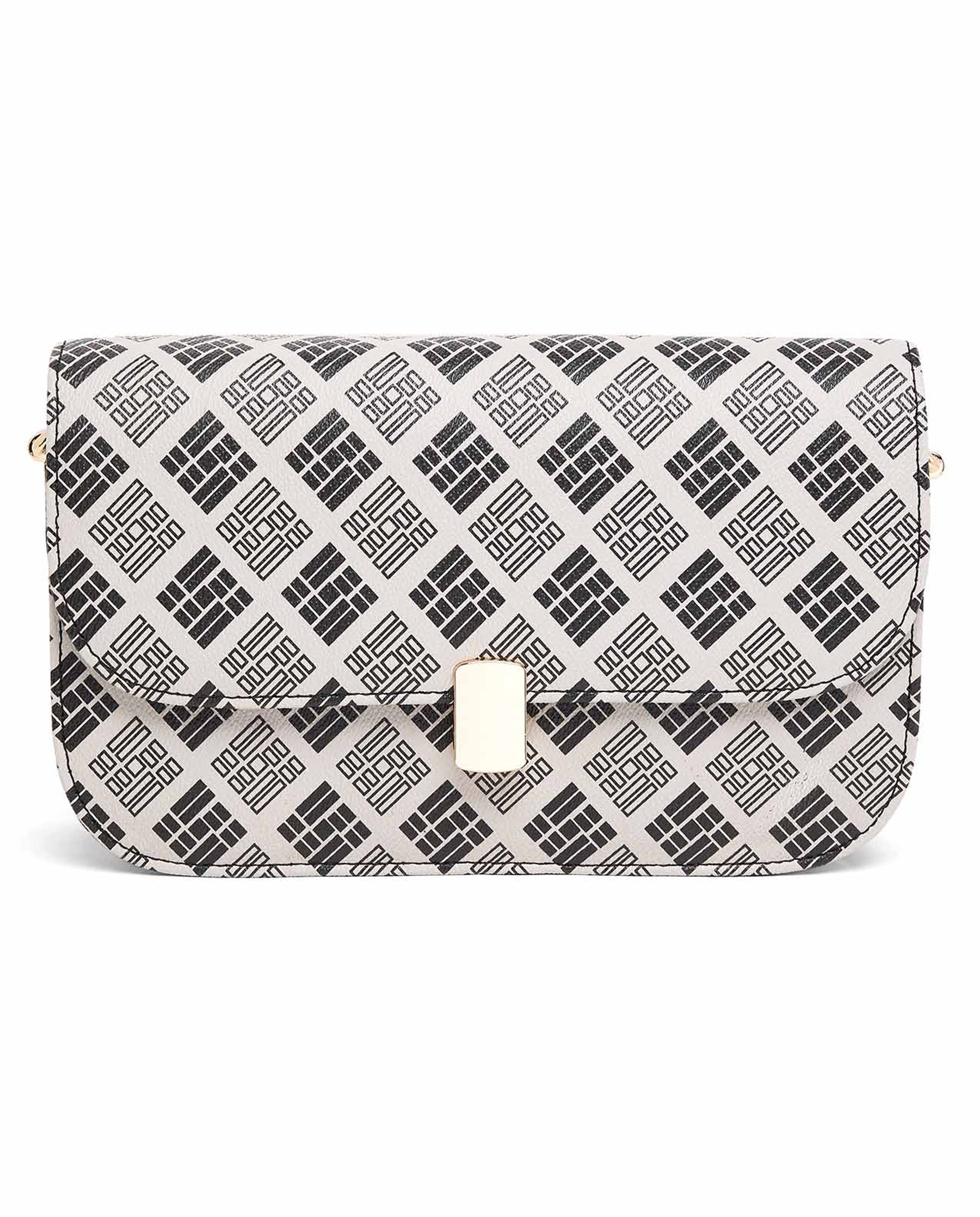 Patterned Shoulder Bag