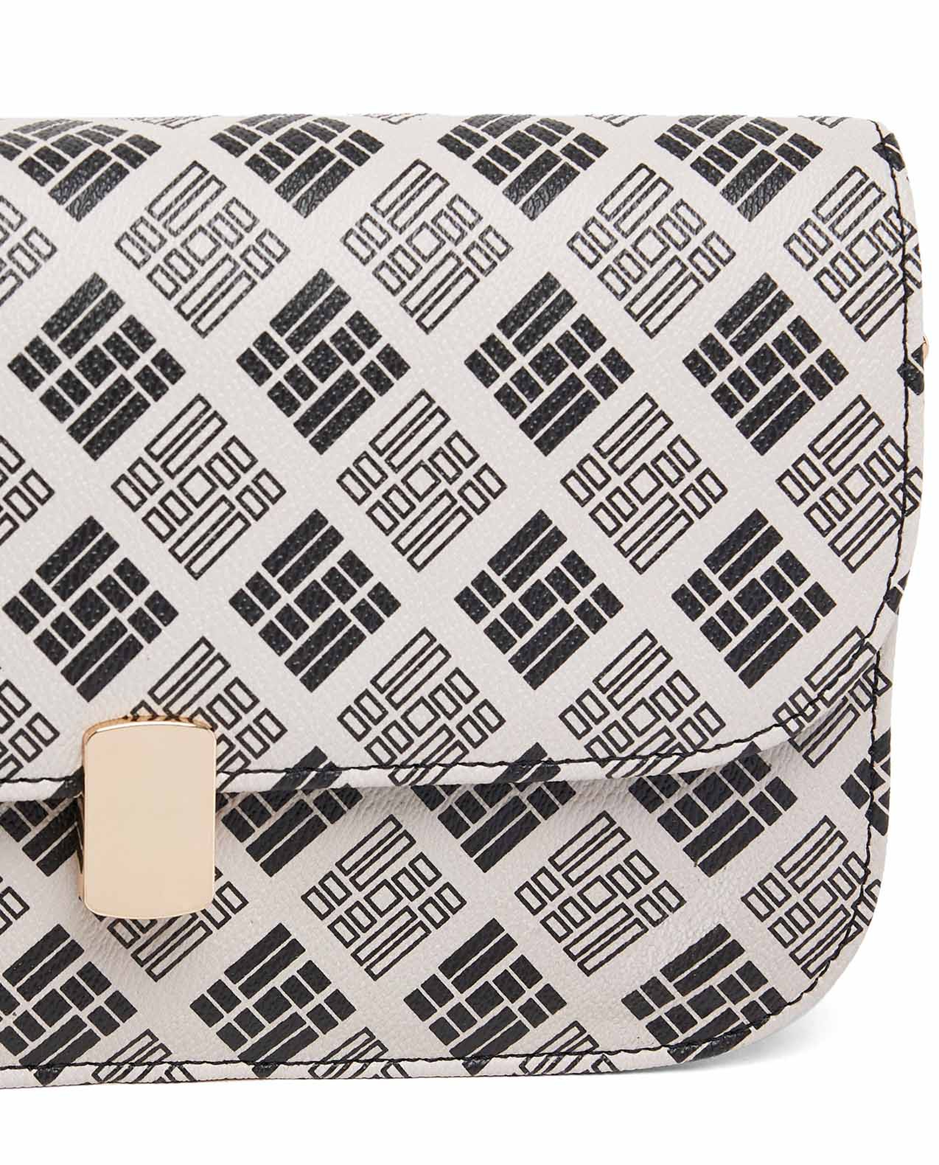 Patterned Shoulder Bag