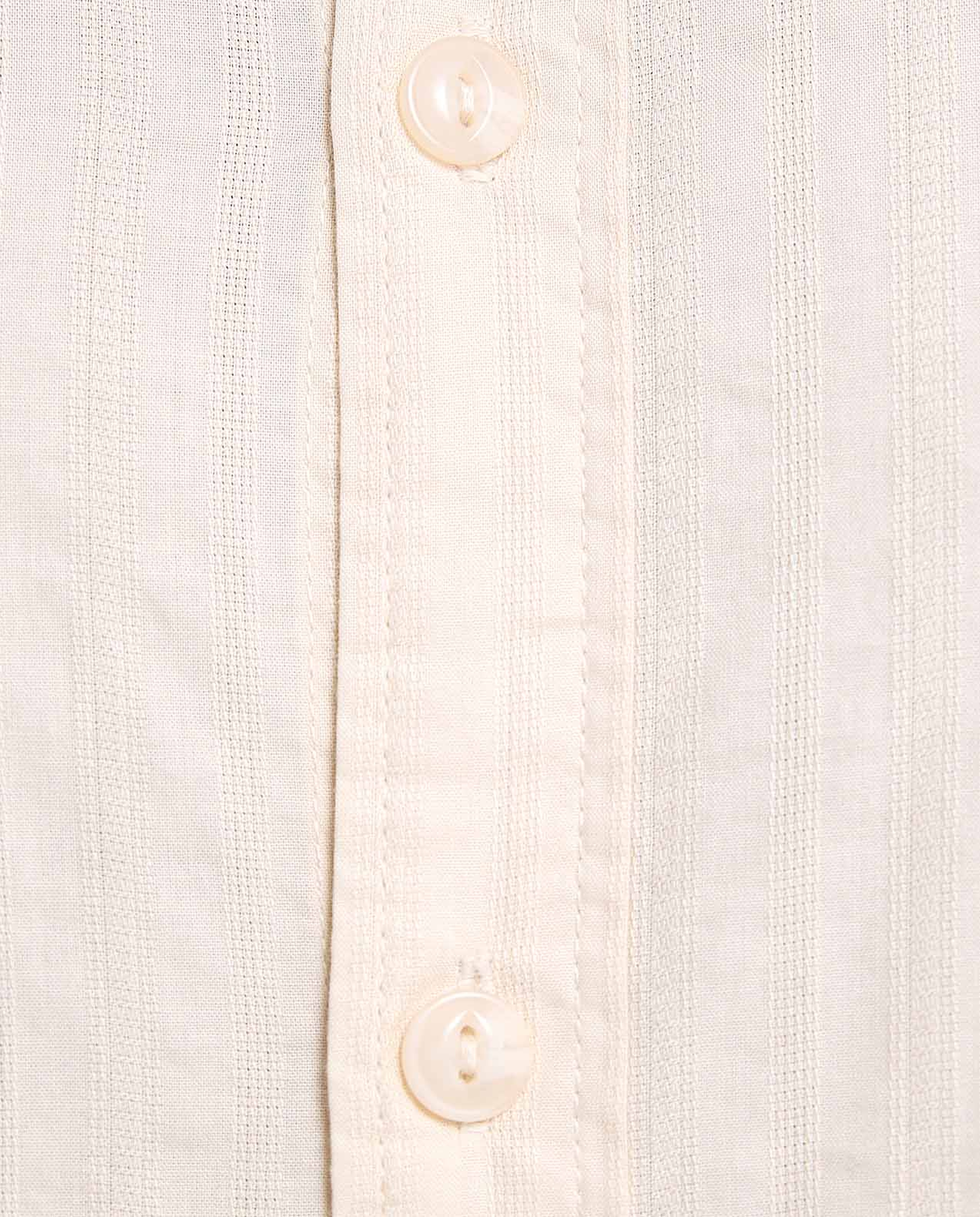 Solid Shirt With Stand Collar and Long Sleeves