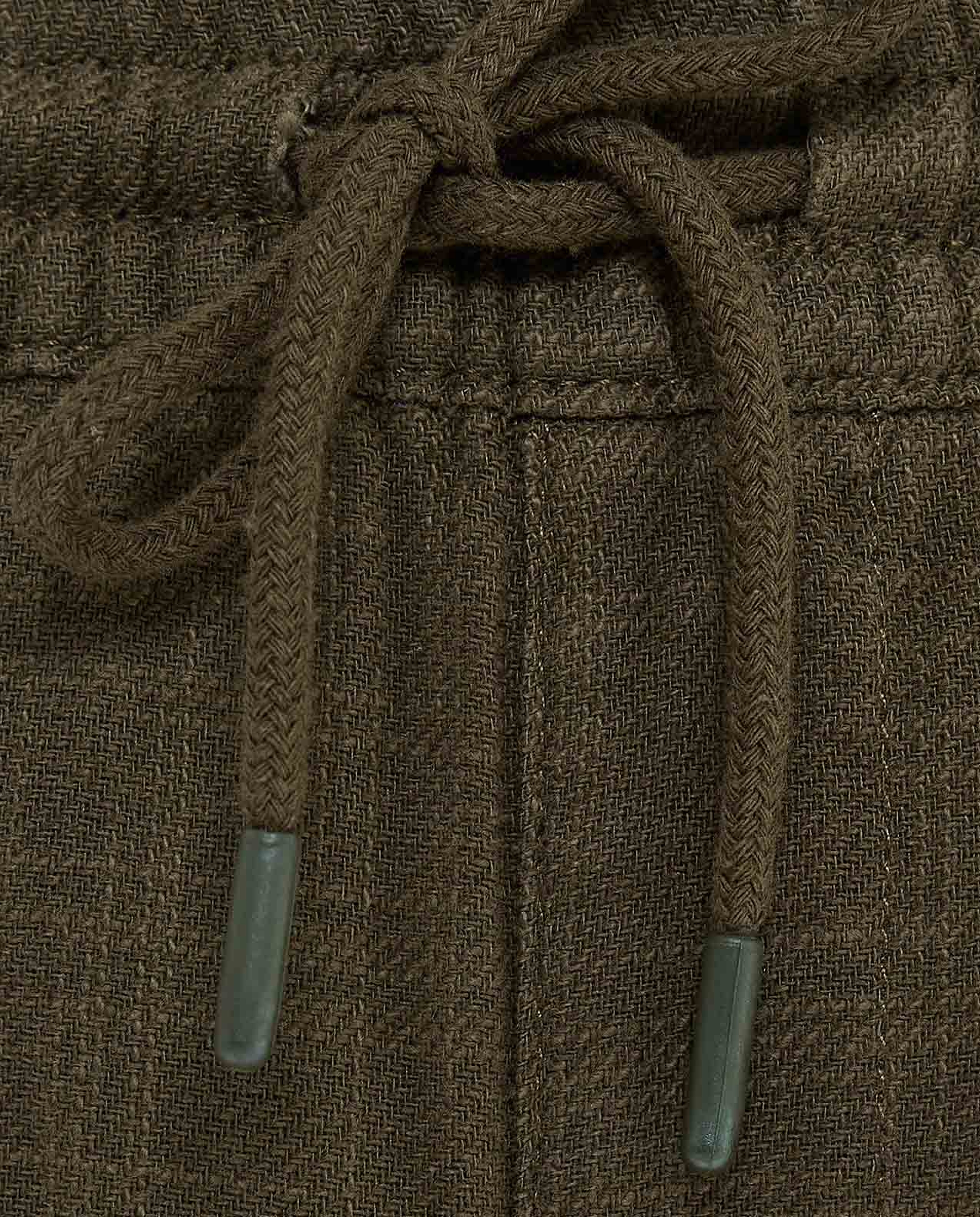 Solid Shorts With Drawstring Waist