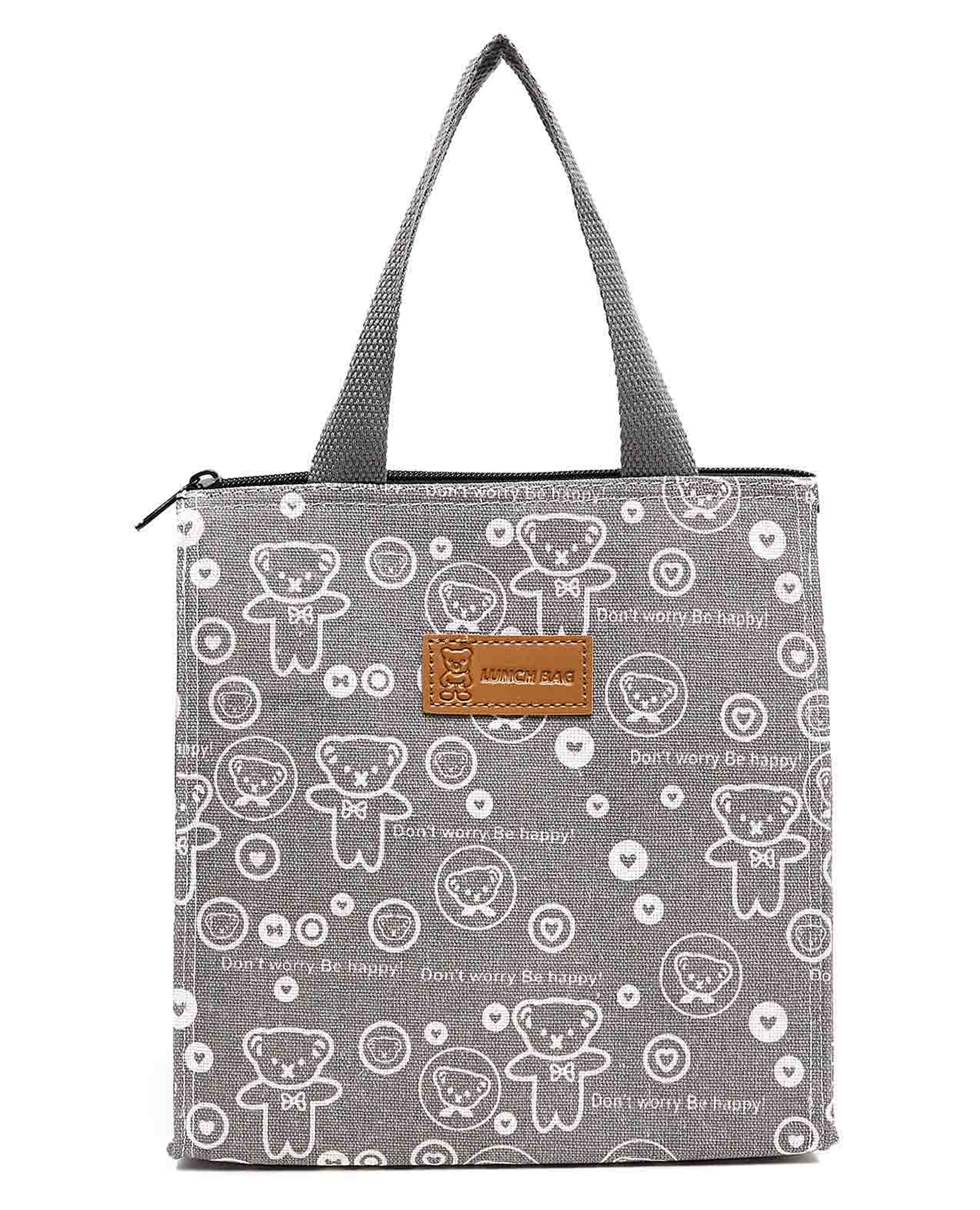 Printed Lunch Bag, 21X22X13Cm