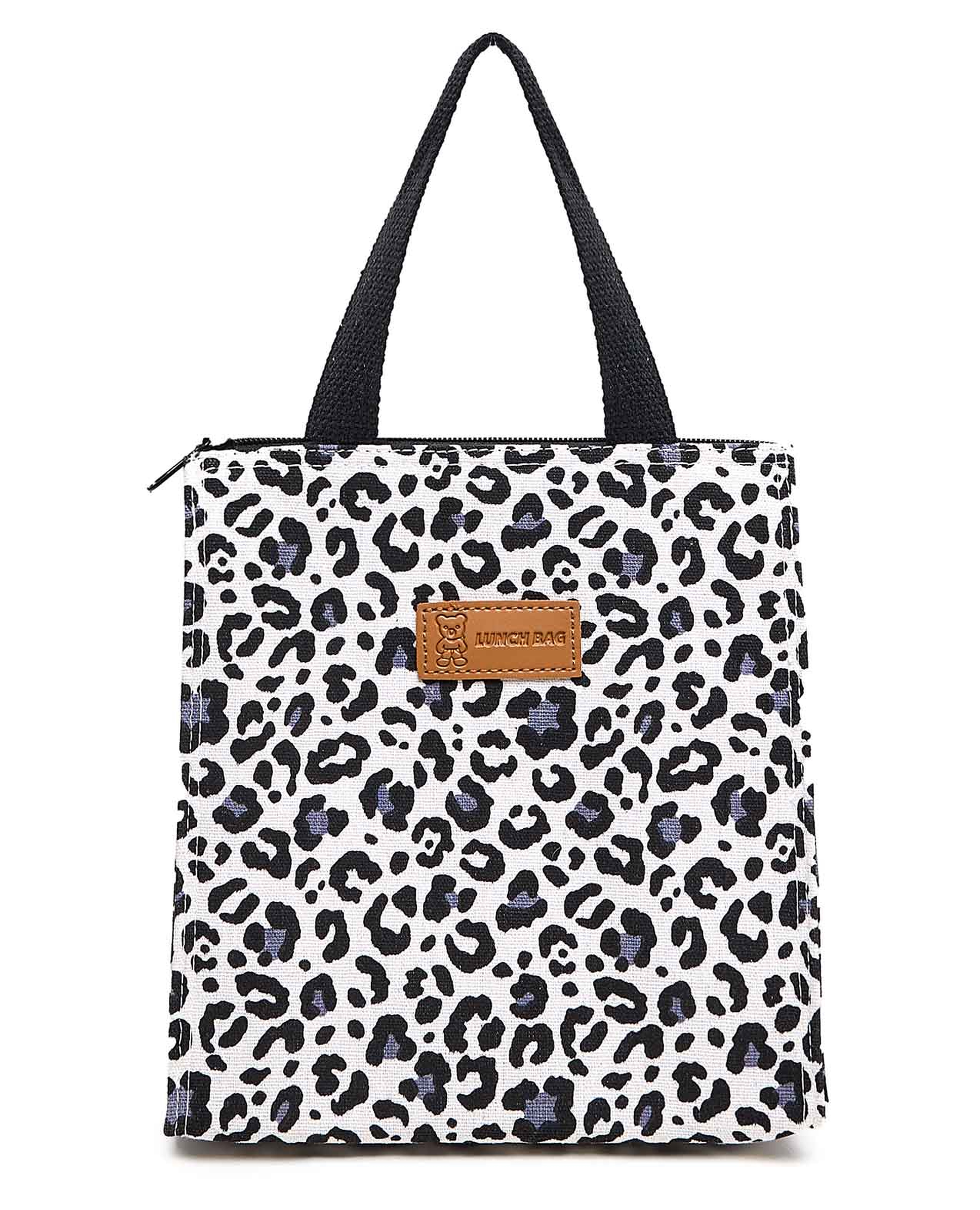 حقيبة غداء بطبعة حيوانات، 21×22×13 سم