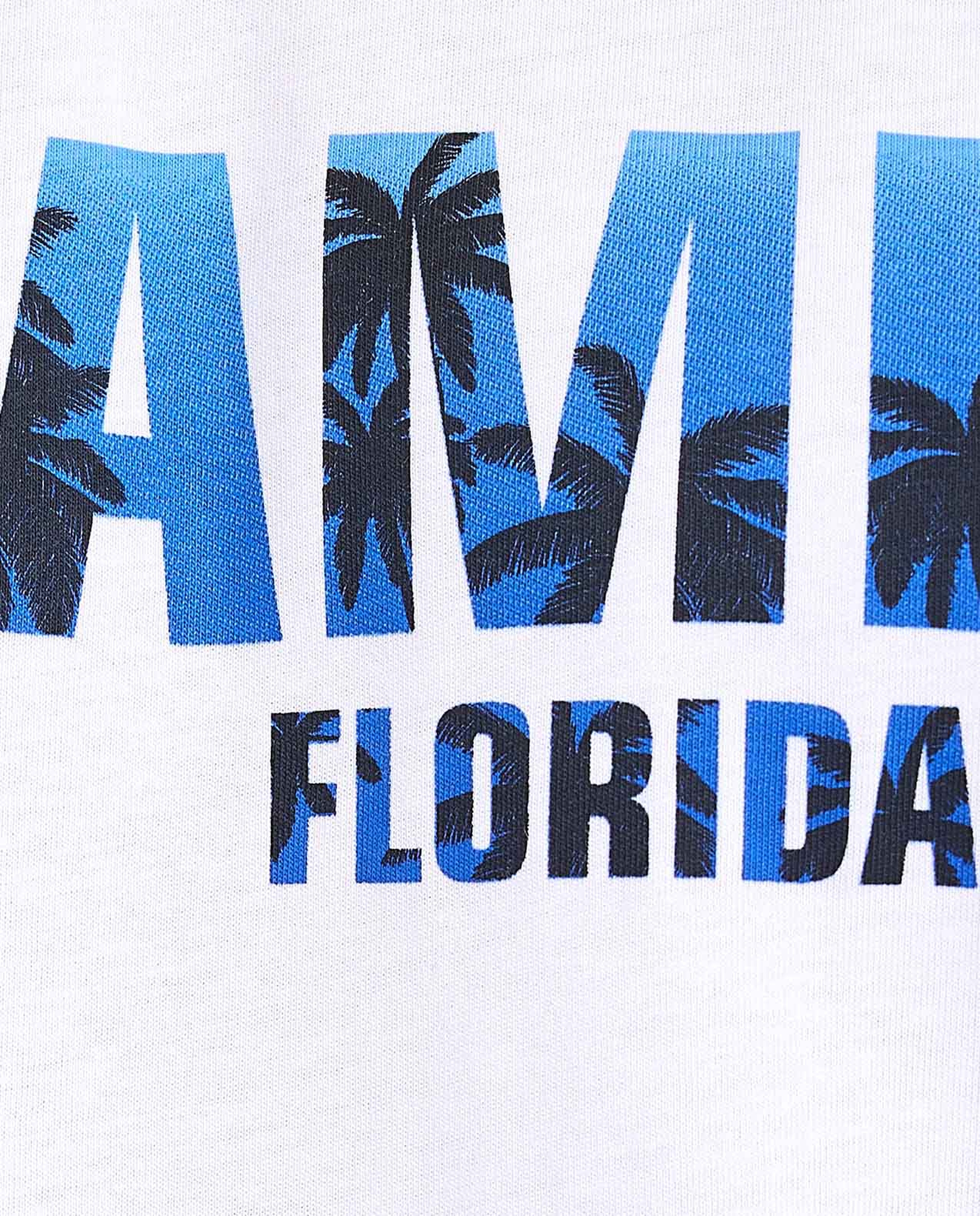 Typography Print T-Shirt With Crew Neck and Short Sleeves