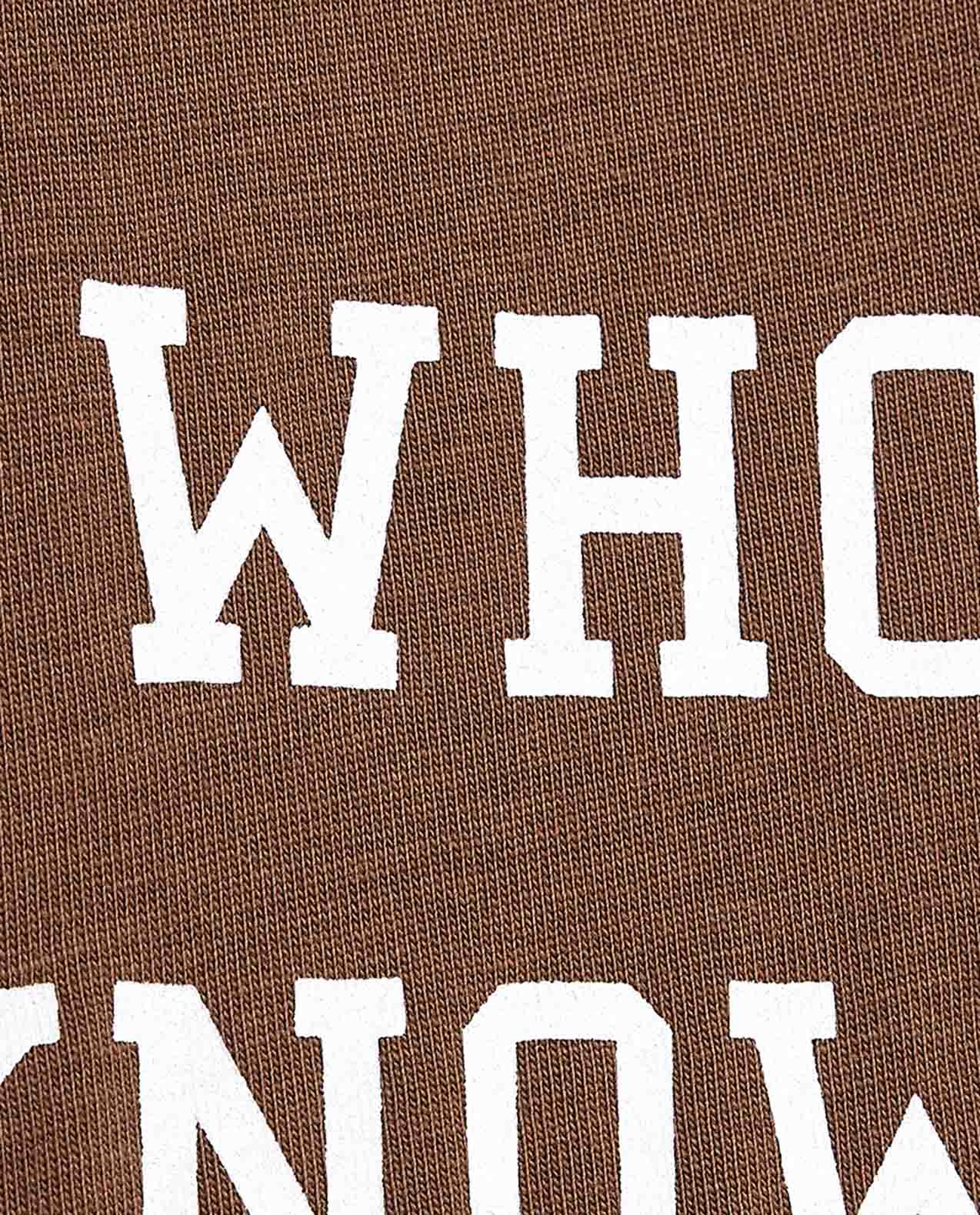 Typography Print T-Shirt With Crew Neck and Short Sleeves