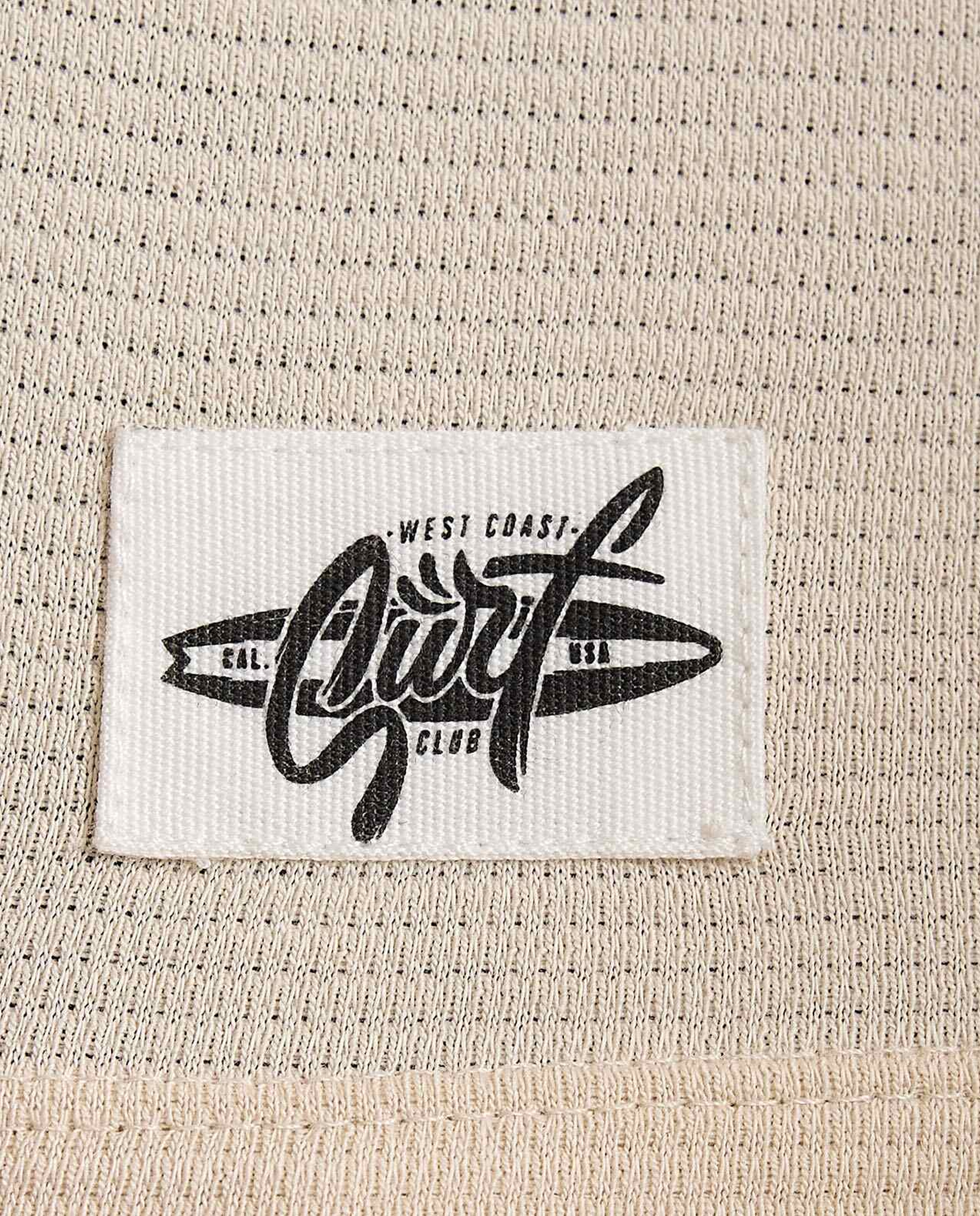 Textured T-Shirt with Henley Neck and Short Sleeves