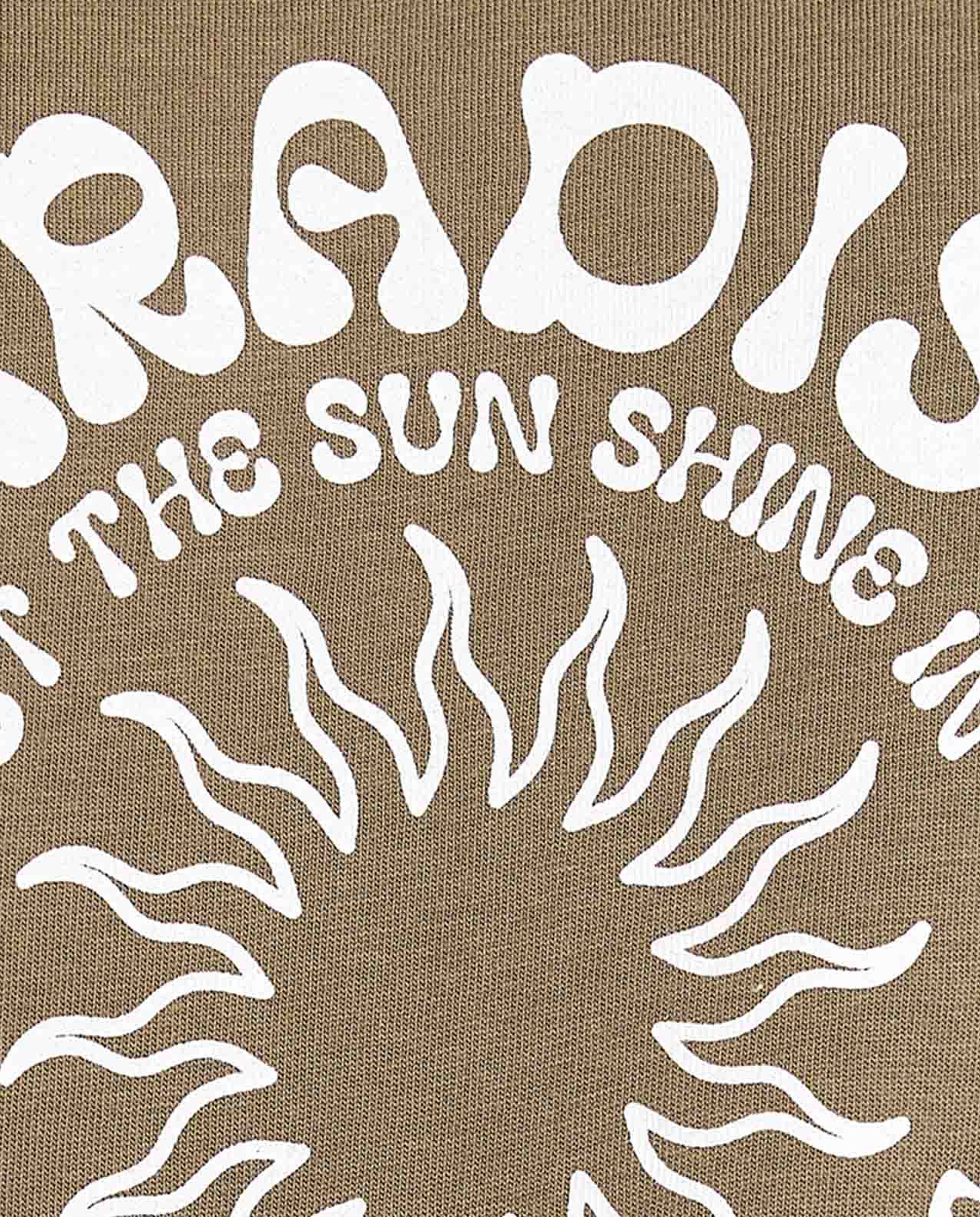 Typography Print T-Shirt With Crew Neck and Short Sleeves