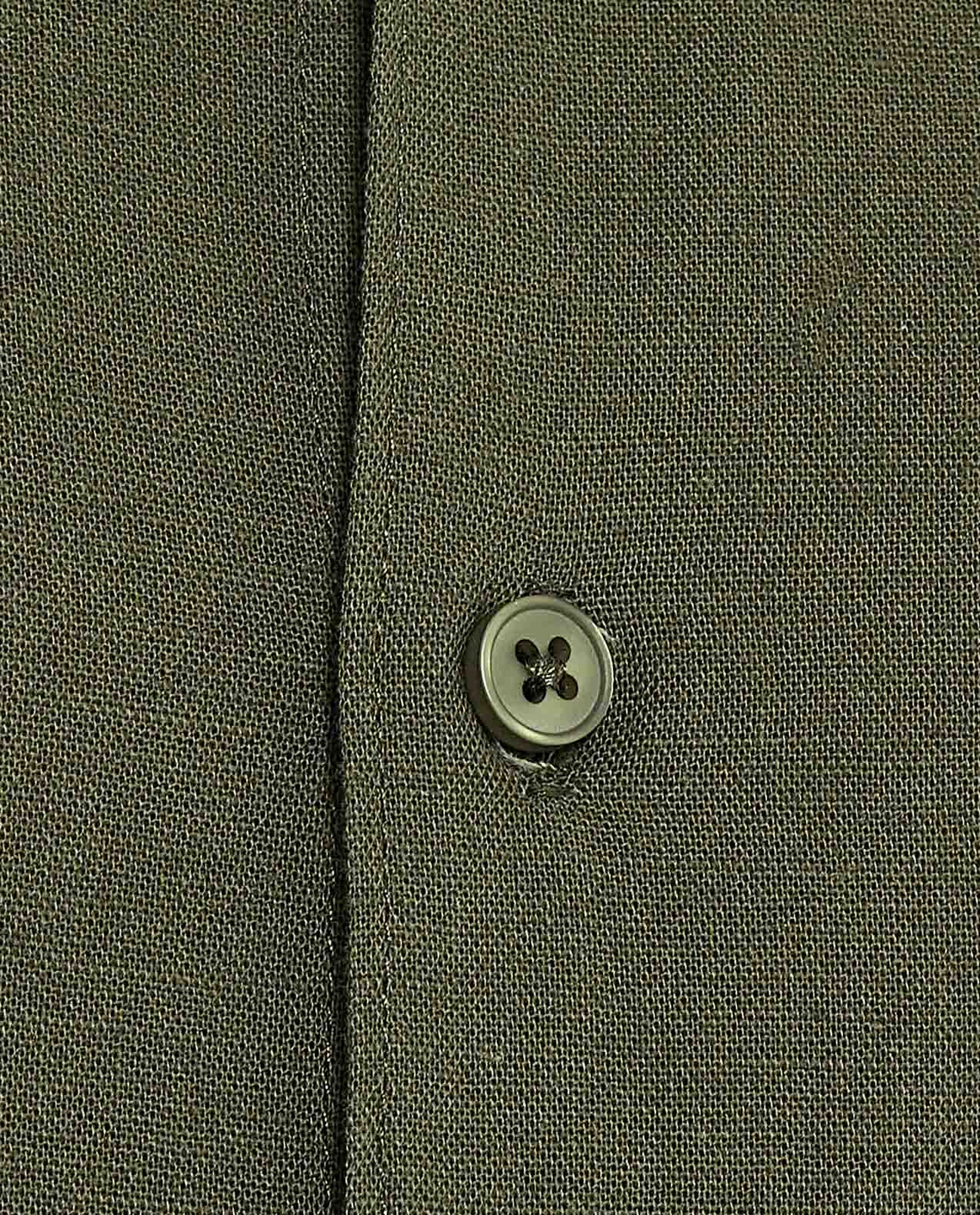 Solid Shirt With Stand Collar and Long Sleeves