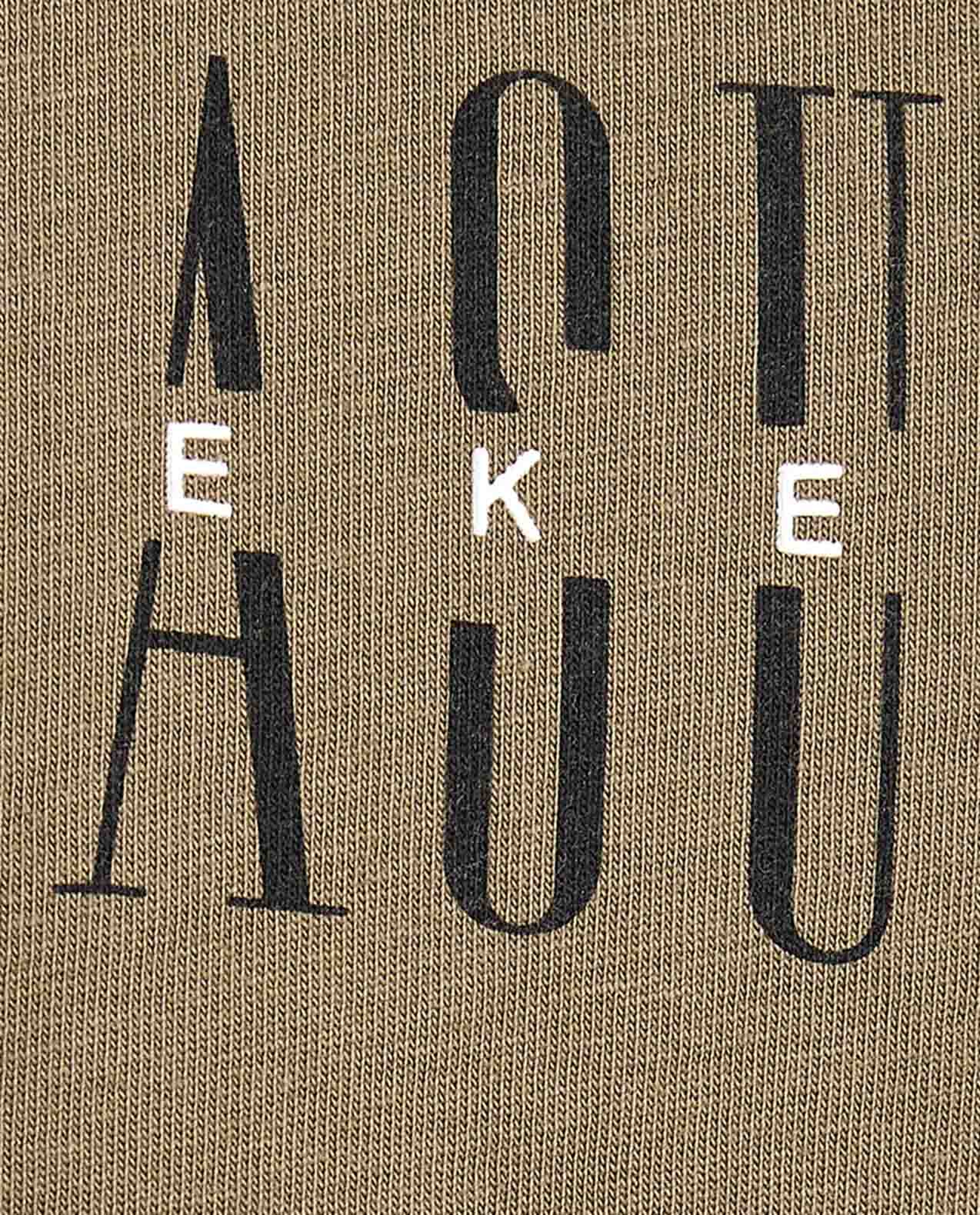 Typography Print T-Shirt With Crew Neck and Short Sleeves