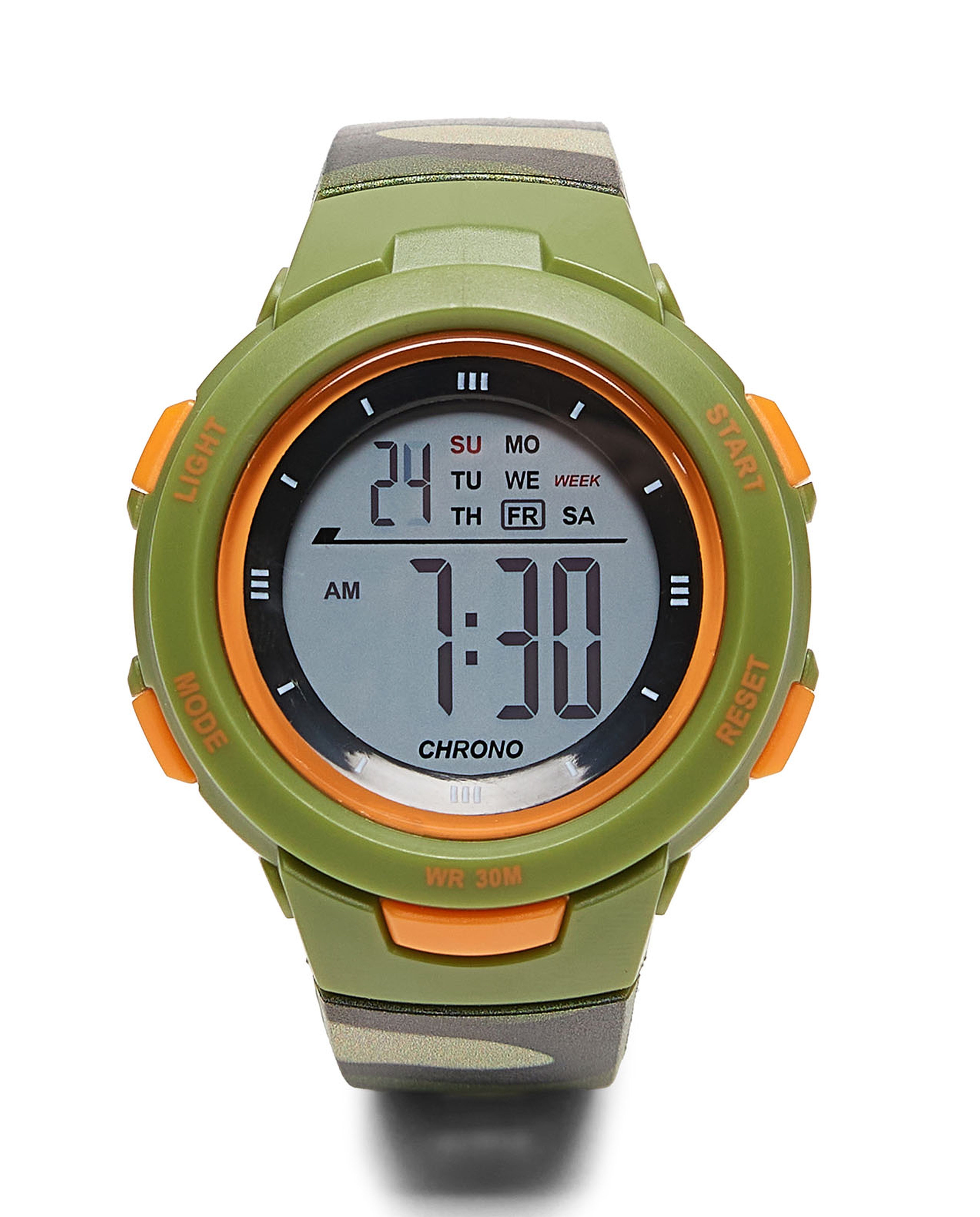 Silicon Strap Digital Watch