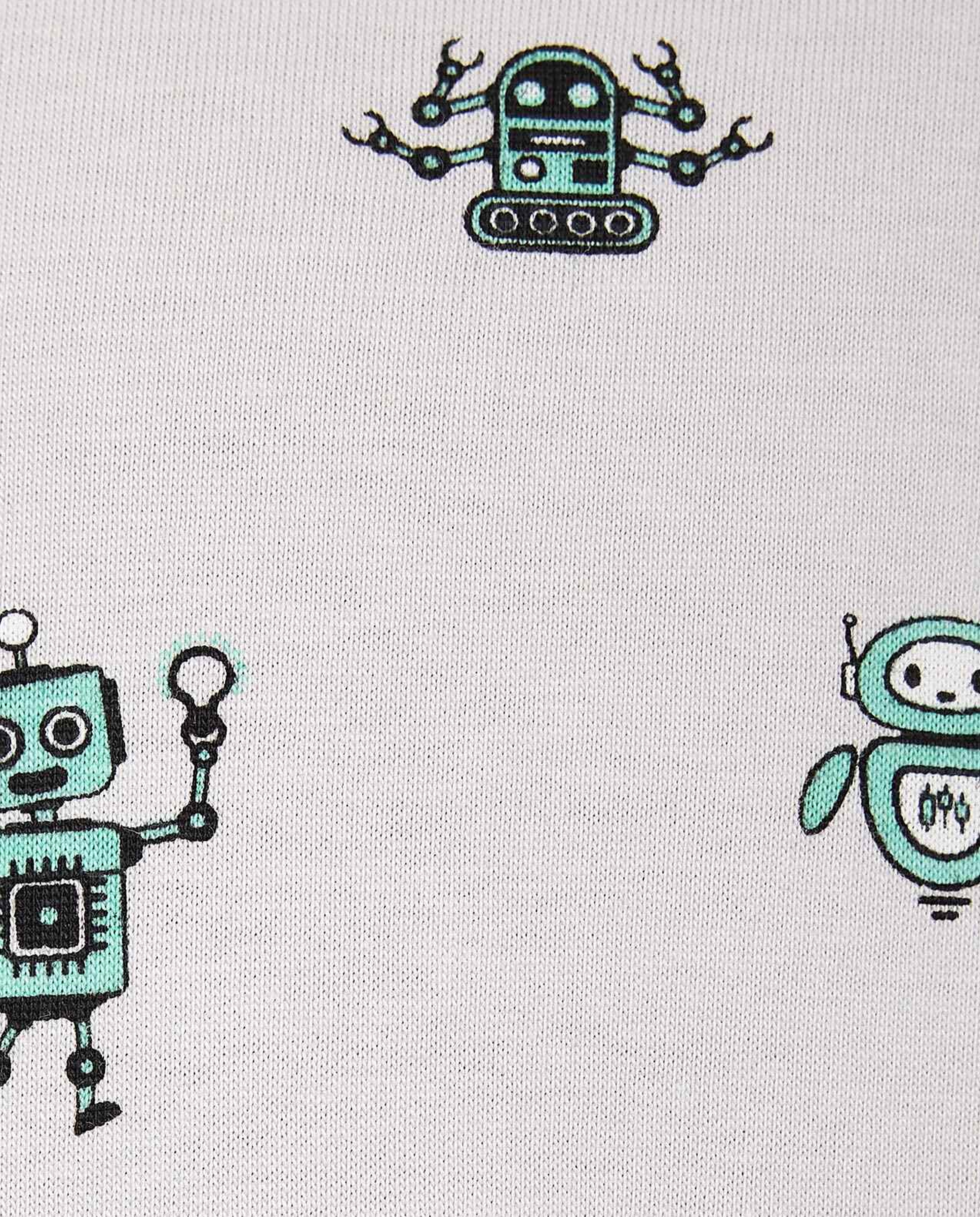 Printed T-Shirt with Crew Neck and Short Sleeves