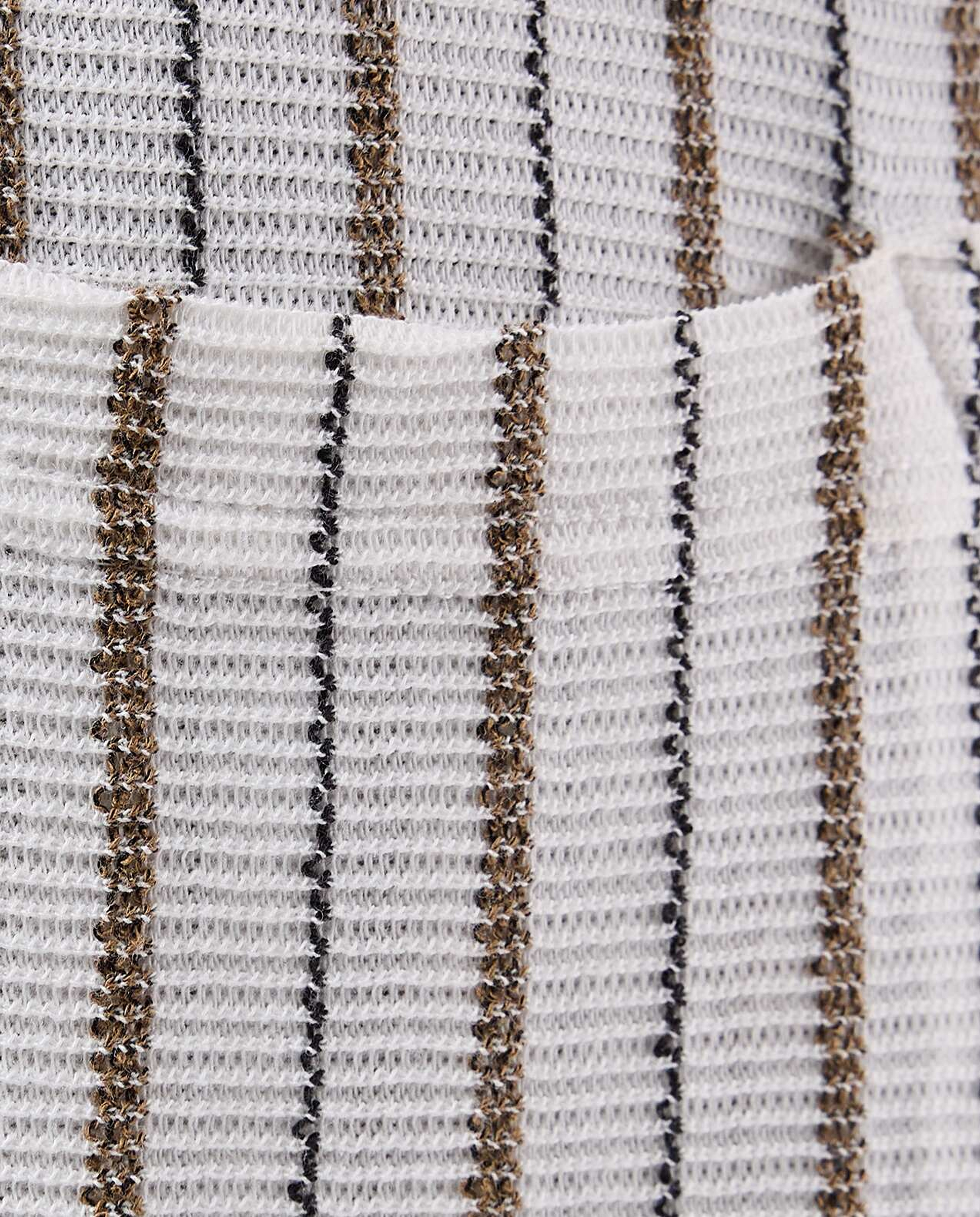 Striped Shorts with Drawstring Closure