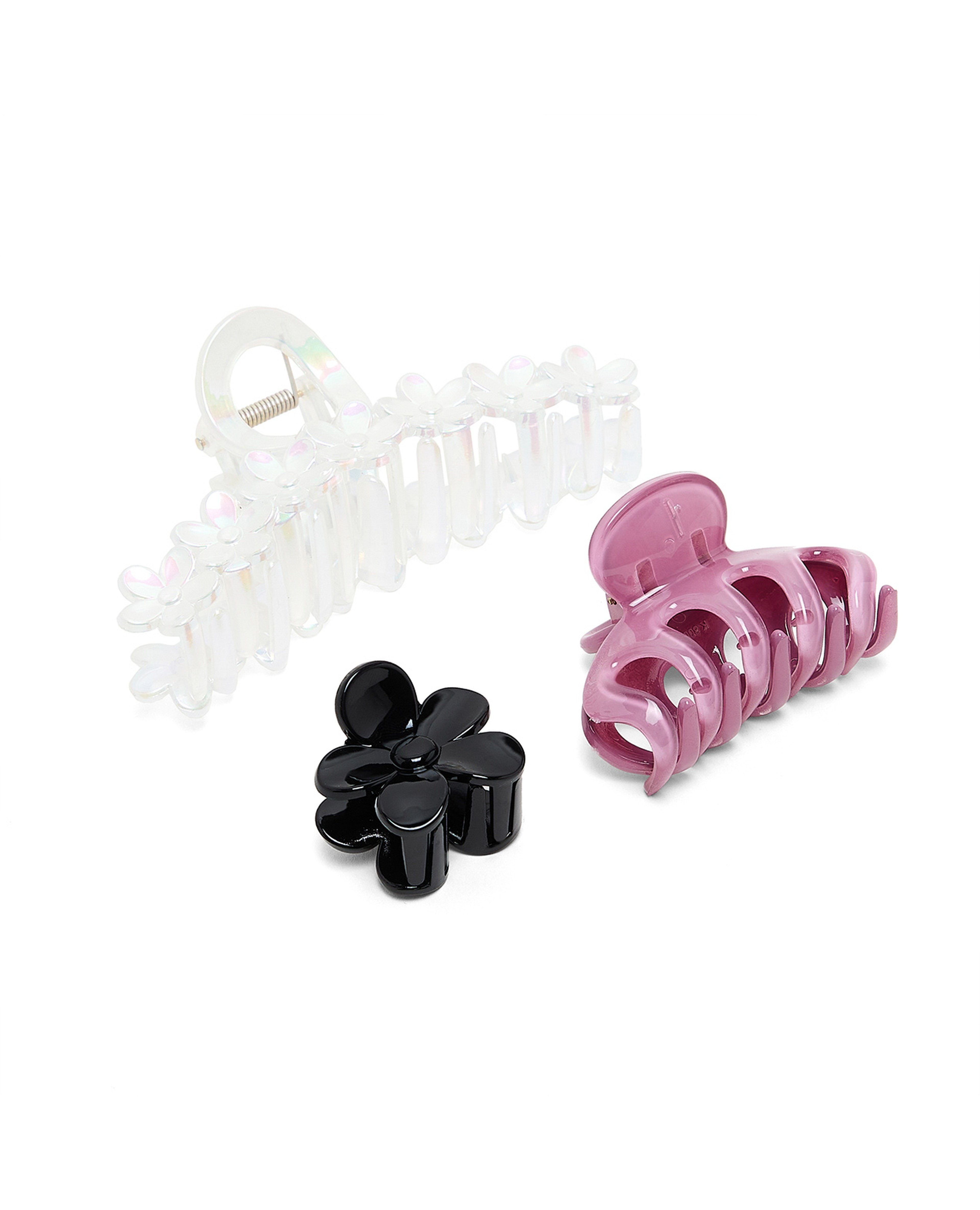 Pack of 3 Hair Claw Clips