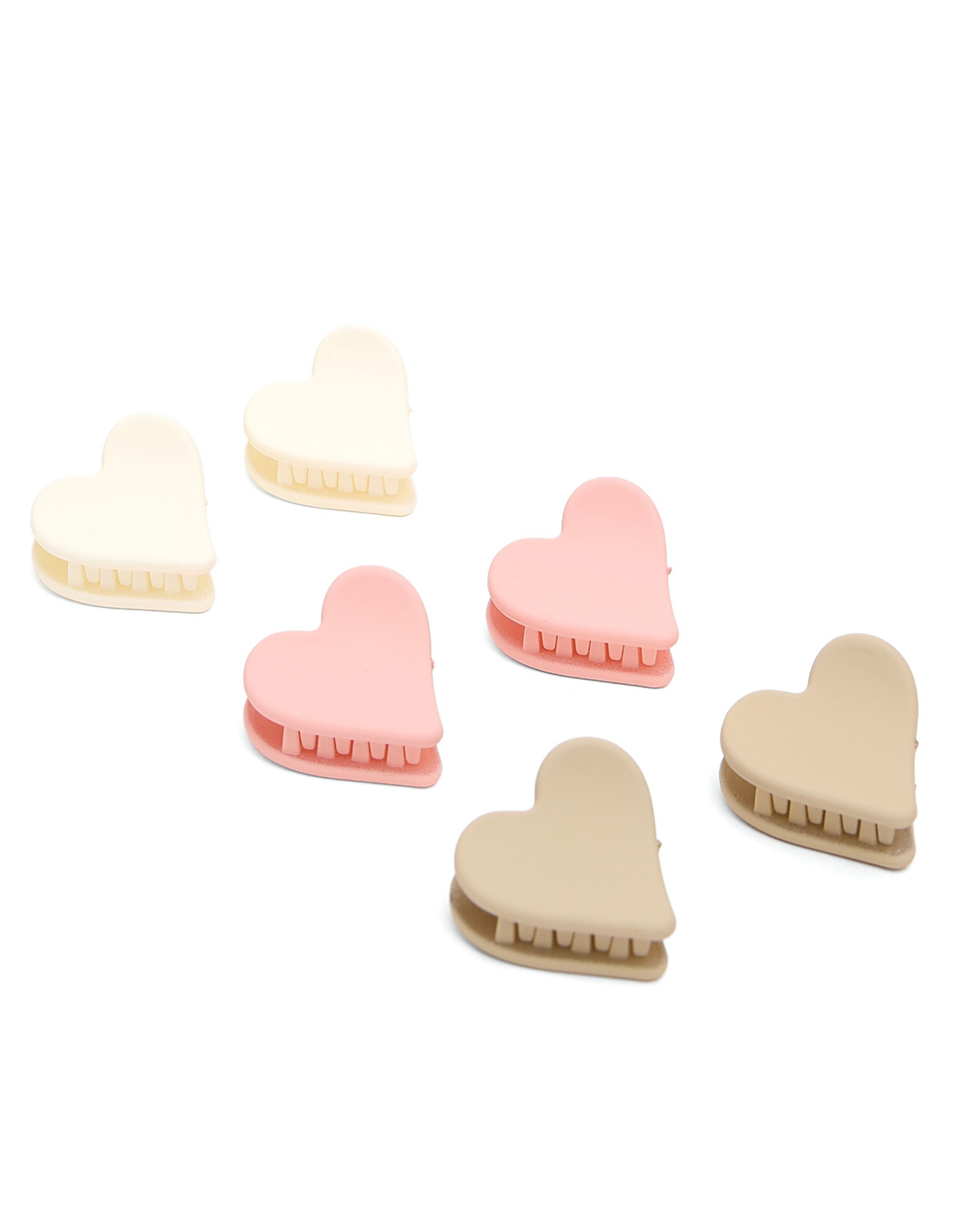 Pack of 6 Hair Claw Clips