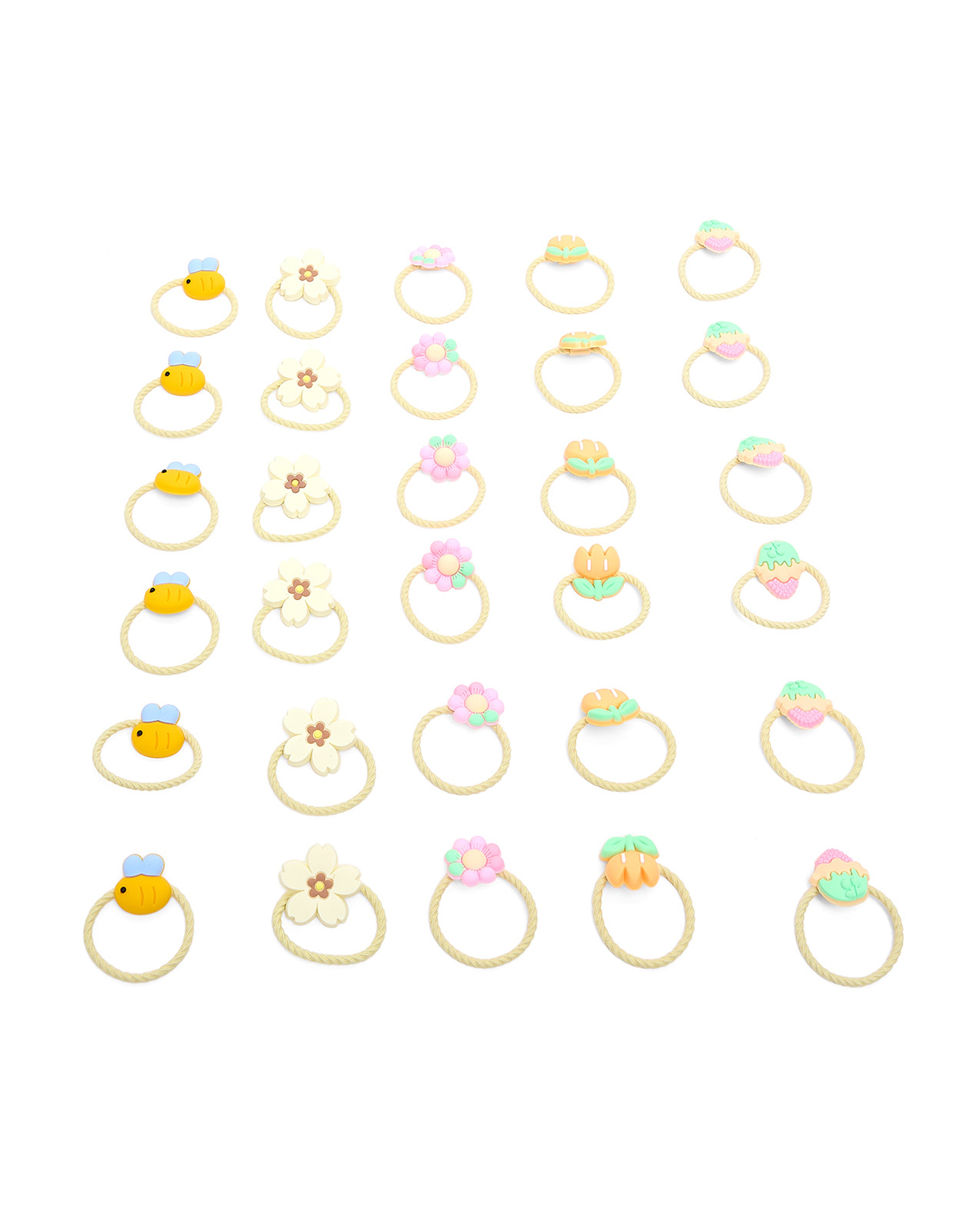 30 Pieces Ponytail Bands