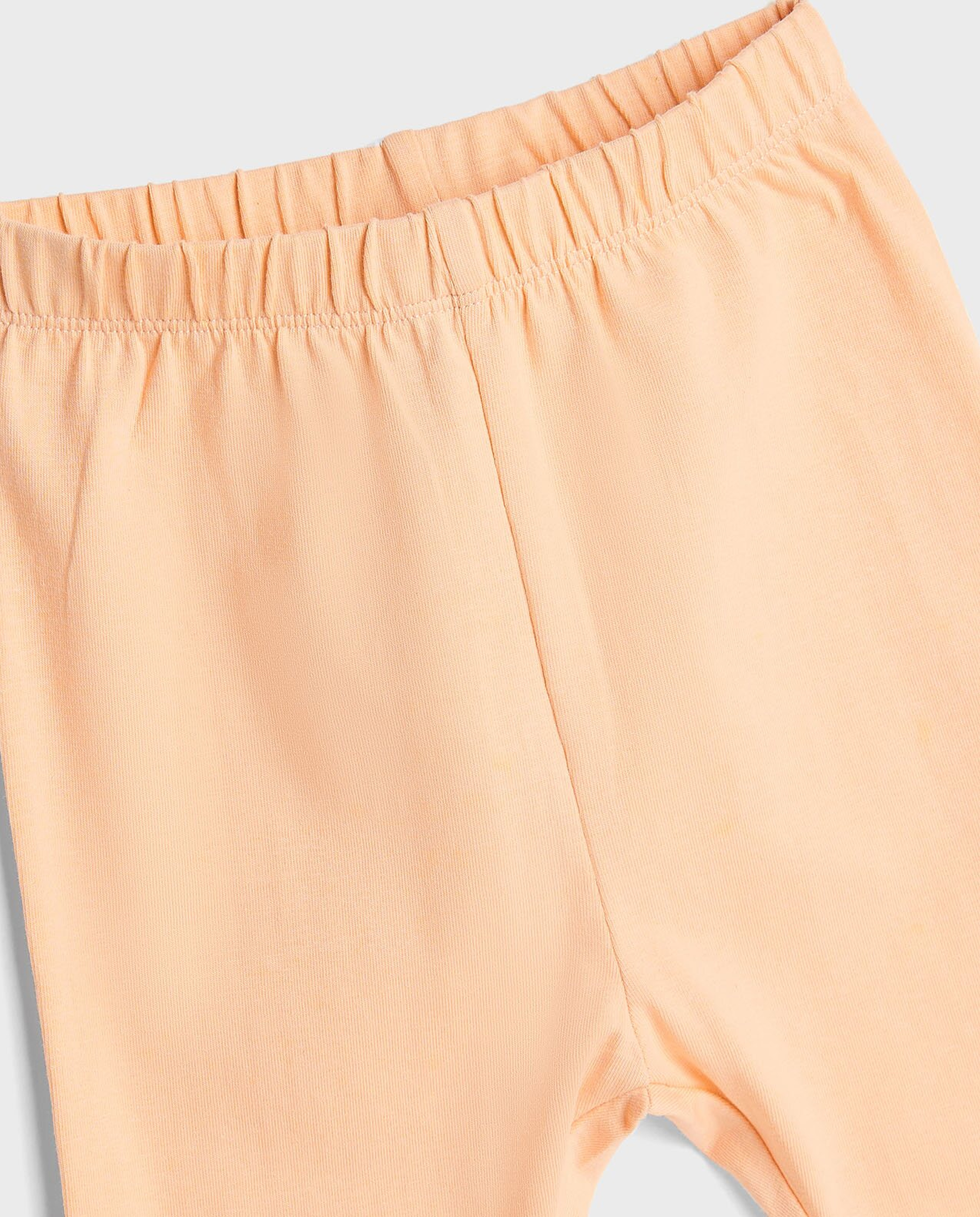 Embroidered Top and Leggings Set