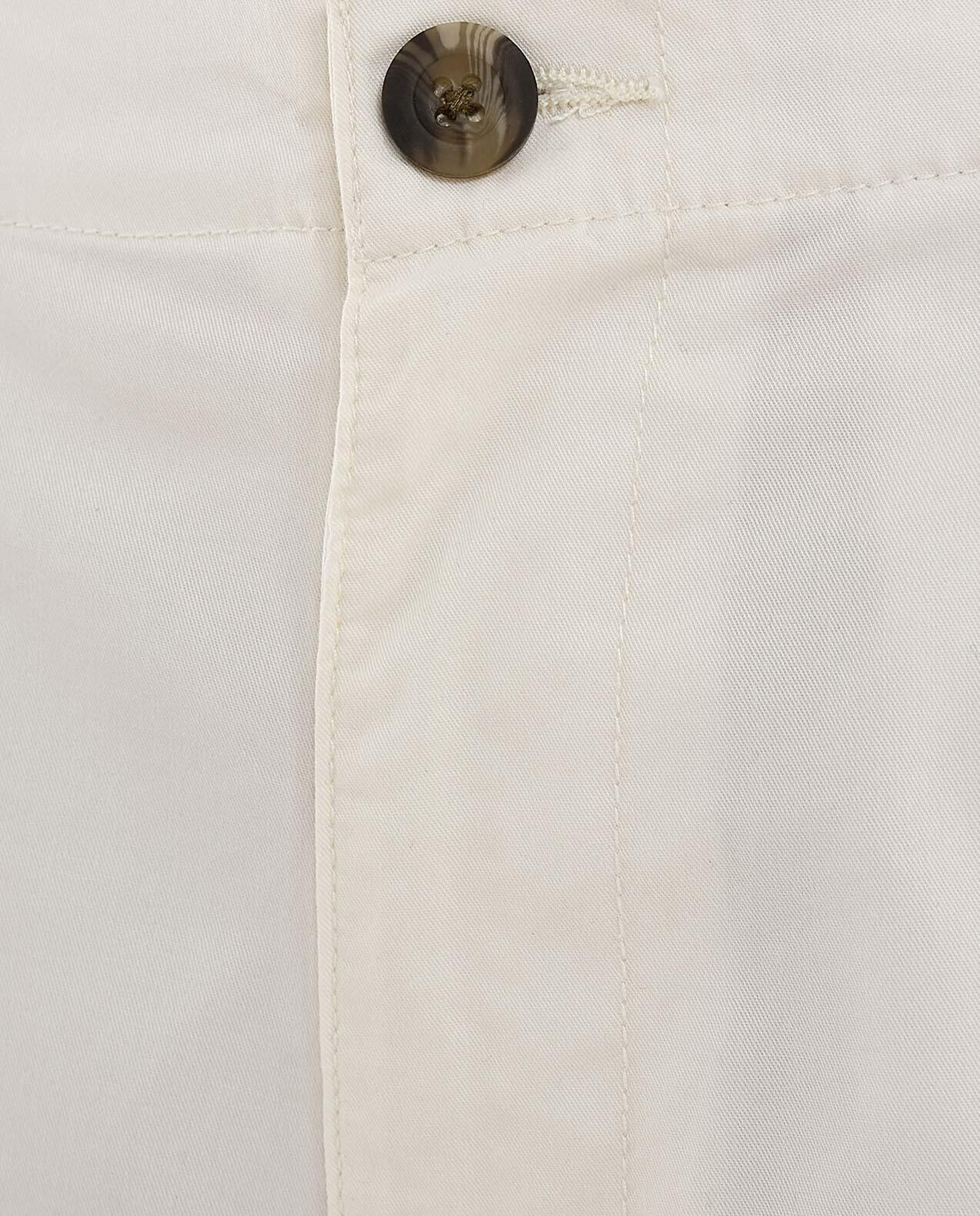 Solid Cargo Parachute Pants with Button Closure