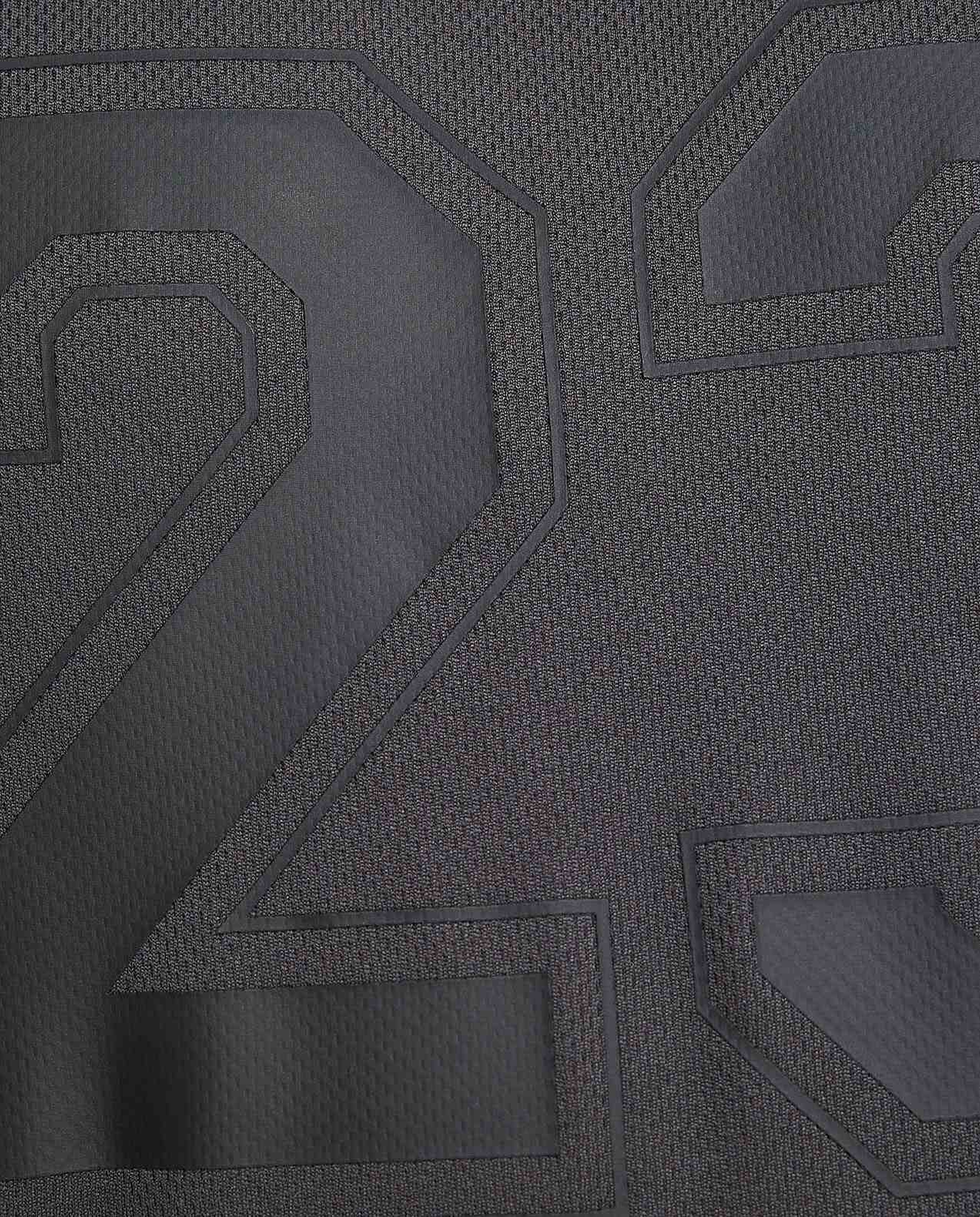 Printed Active Tank Top with Crew Neck