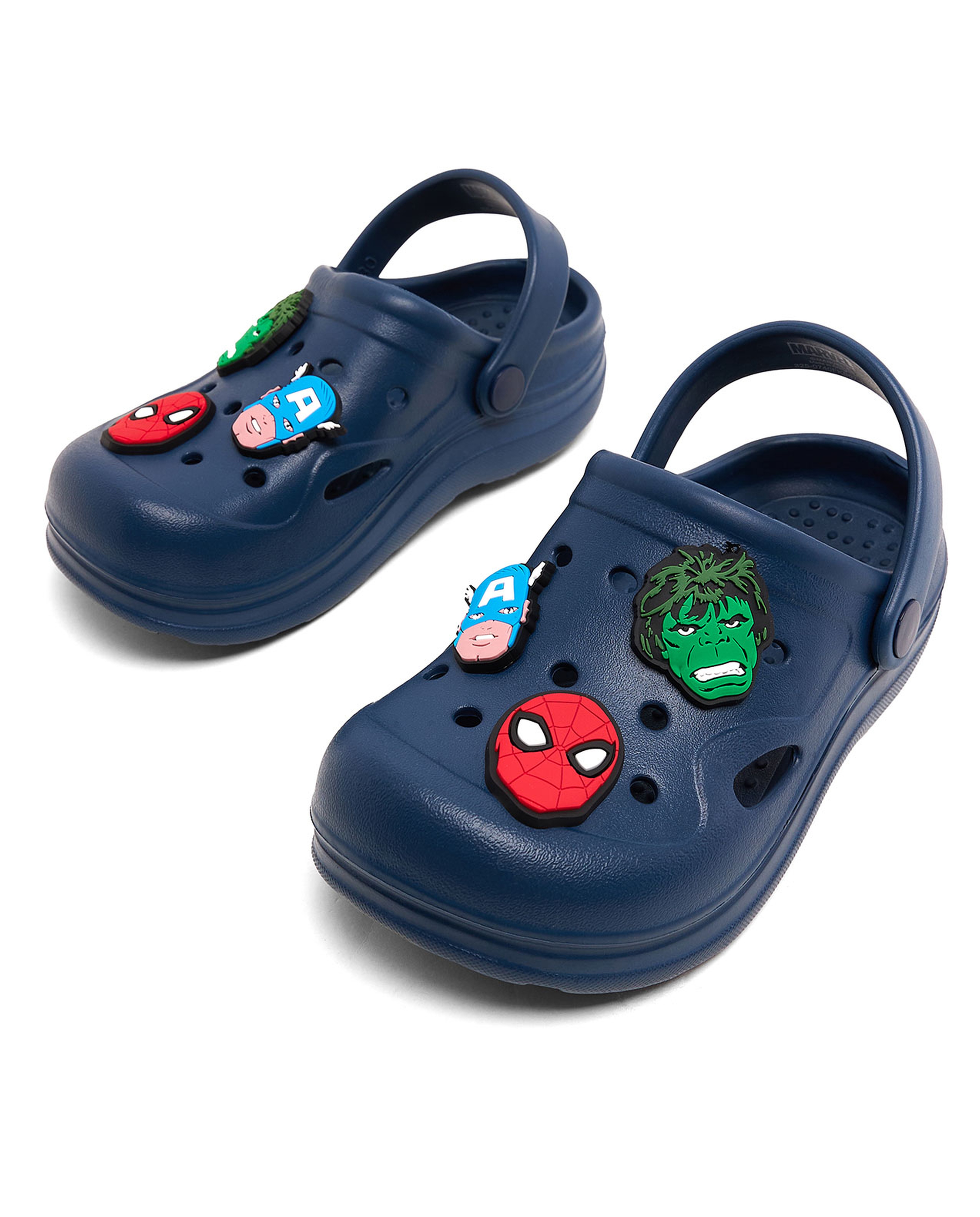 Solid Clogs with Marvel Charm