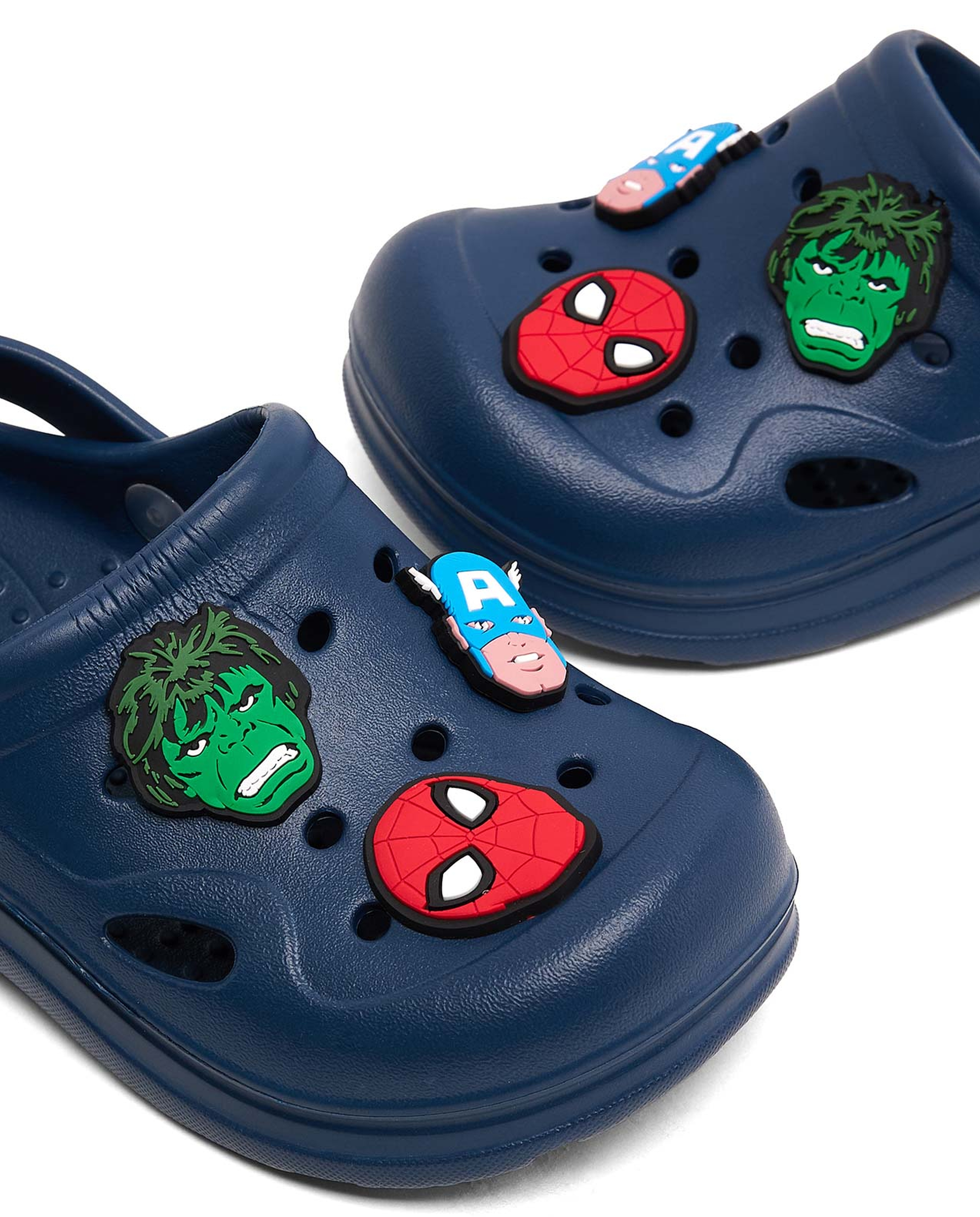 Solid Clogs with Marvel Charm